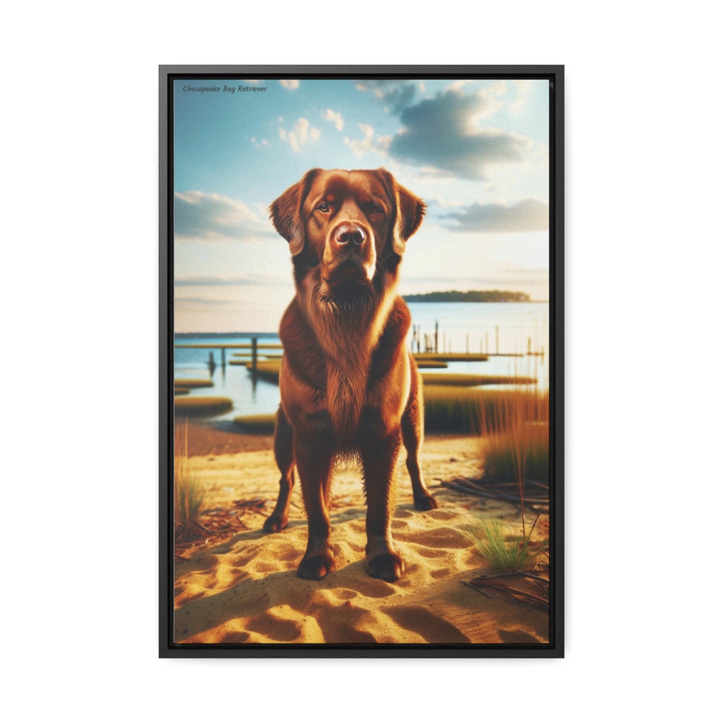 Majestic Chesapeake Bay Retriever