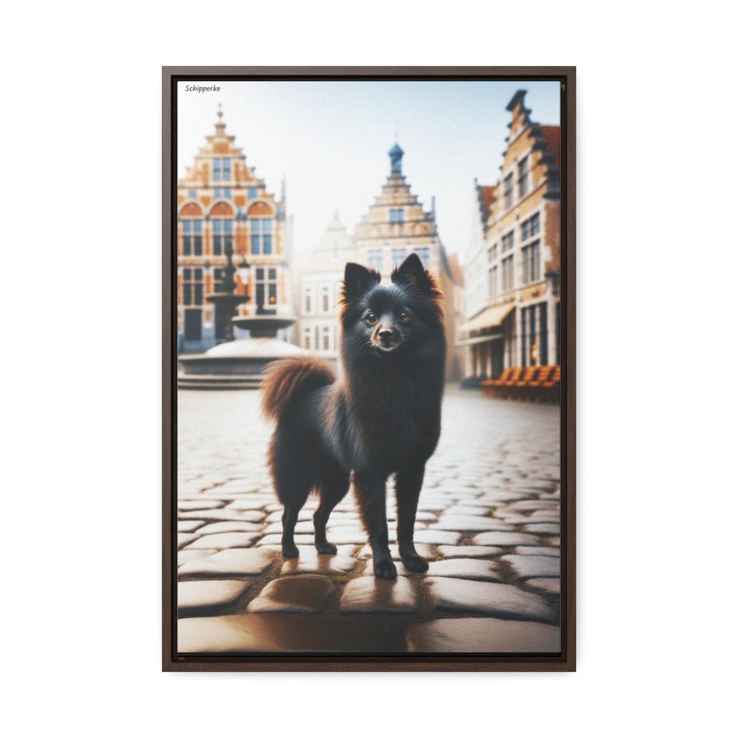 The Enchanting Schipperke: A Unique Digital Masterpiece