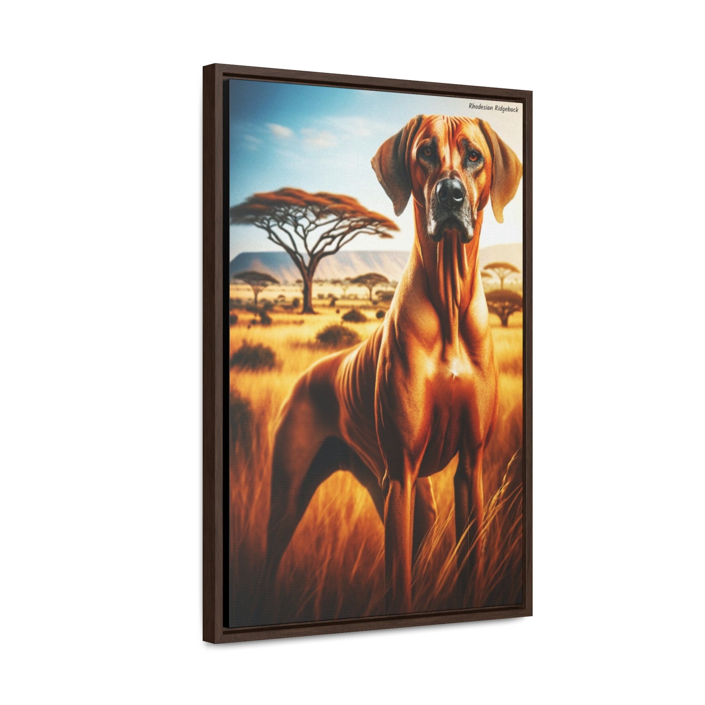 Majestic Rhodesian Ridgeback: A Stunning Digital Masterpiece