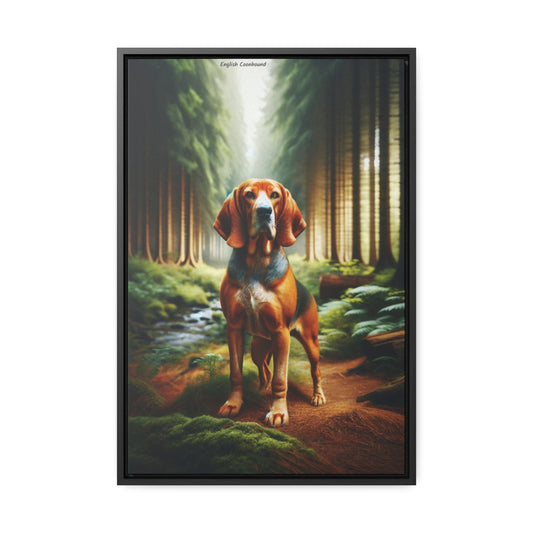 Charming English Coonhound - Digital Artwork by Arturo Digavi