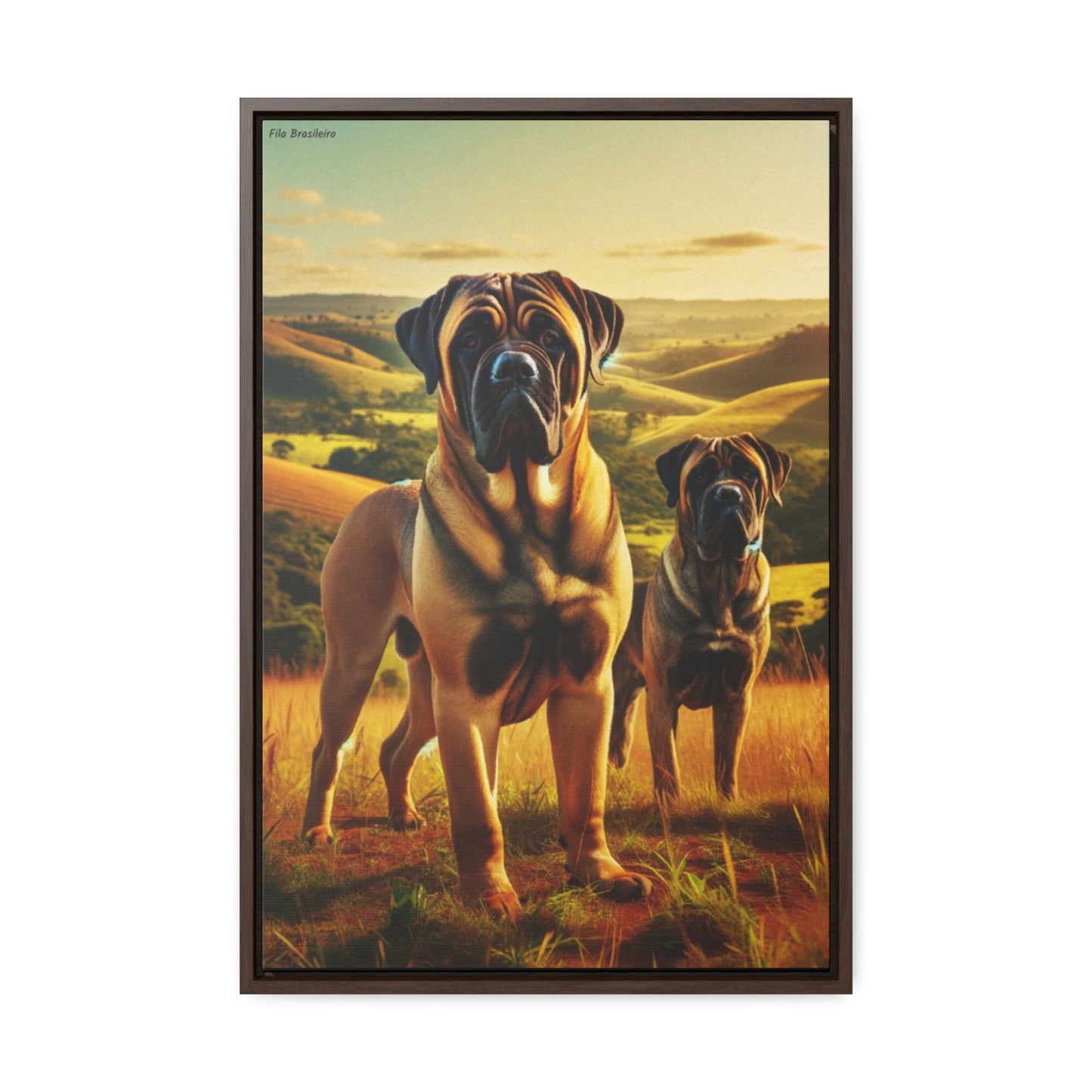 Majestic Fila Brasileiro - Digital Art by Arturo Digavi