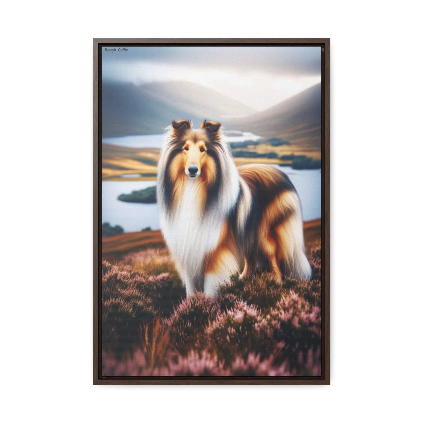 Rough Collie: Elegance and Intelligence in Art