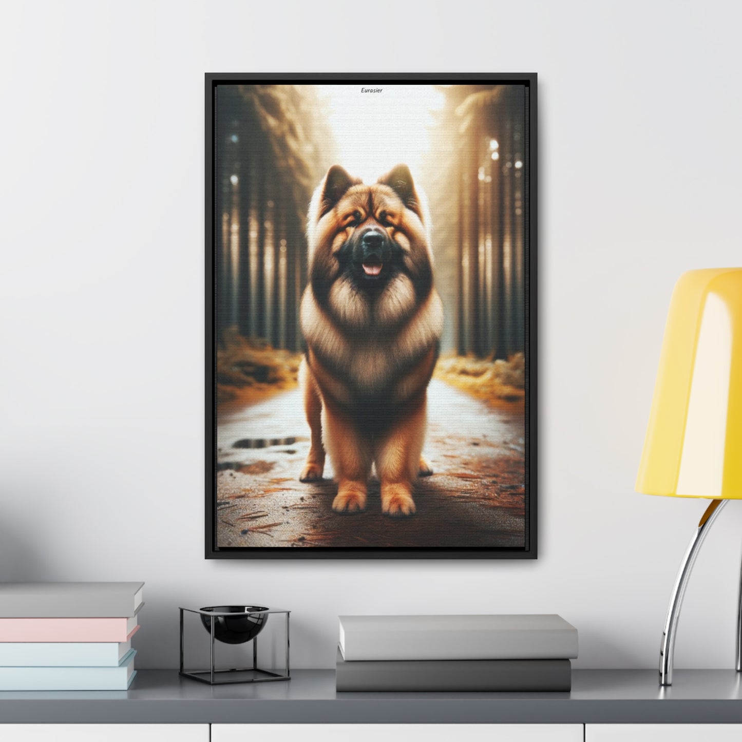 Eurasier Elegance - A Digital Masterpiece by Arturo Digavi