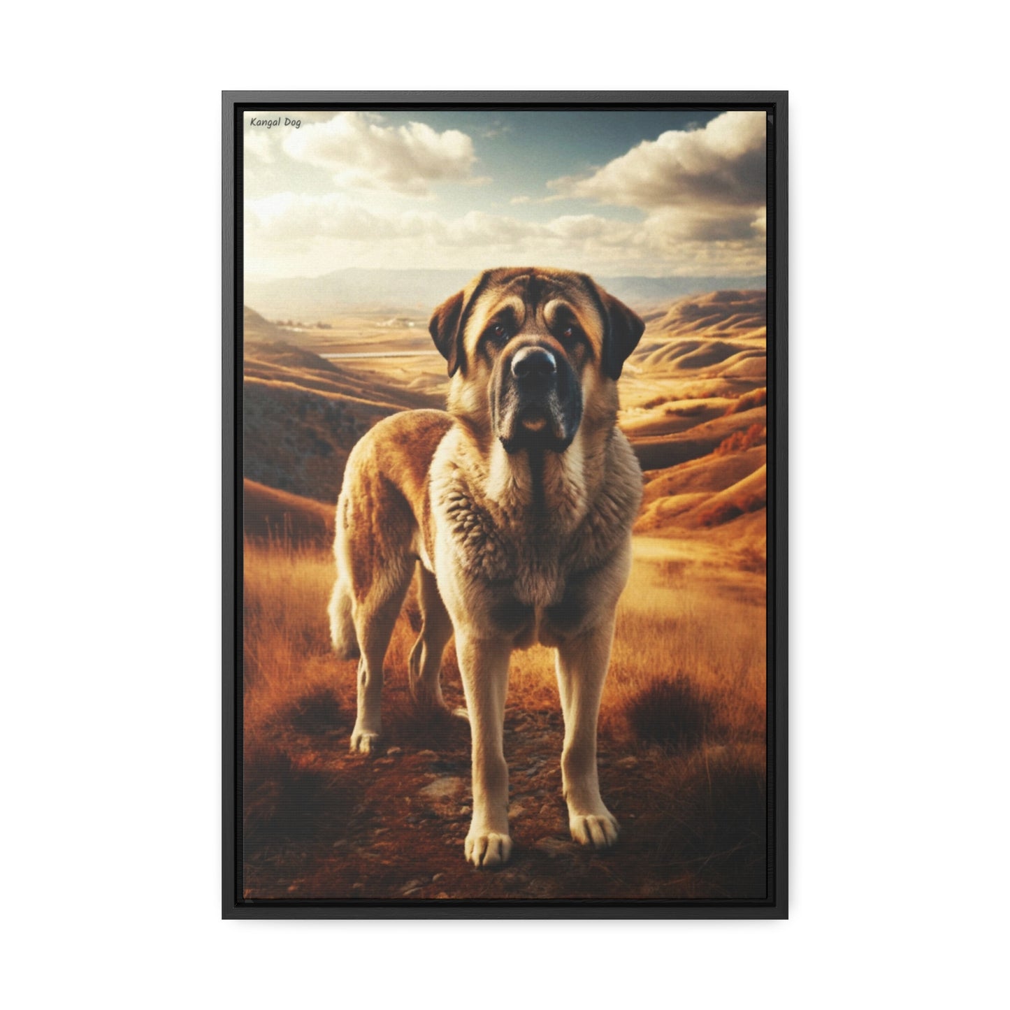 Majestic Kangal: A Unique Canvas by Arturo Digavi