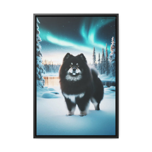 Celebrate the Swedish Lapphund: A Unique Canvas by Arturo Digavi