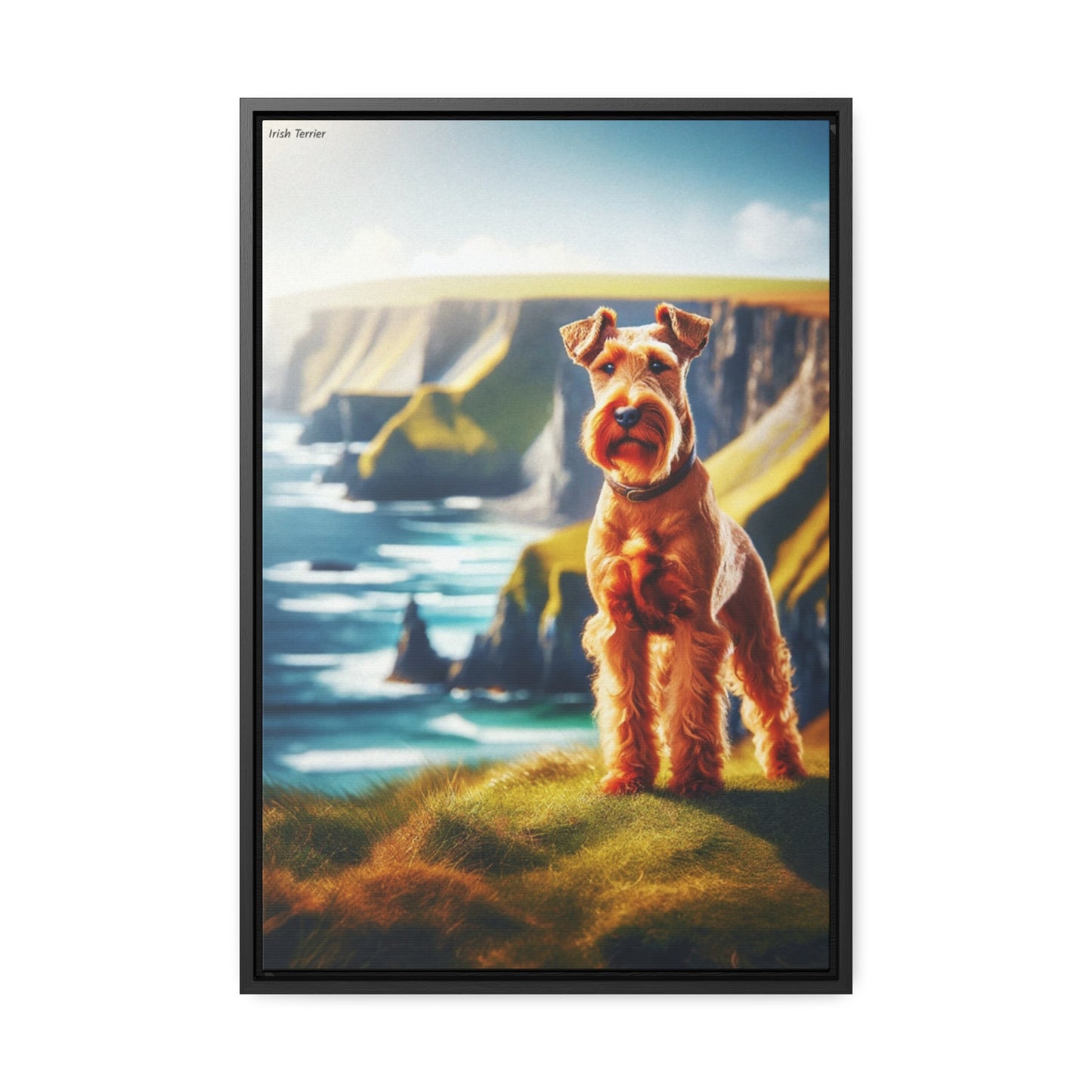 Fiery Spirit: Irish Terrier by Arturo Digavi