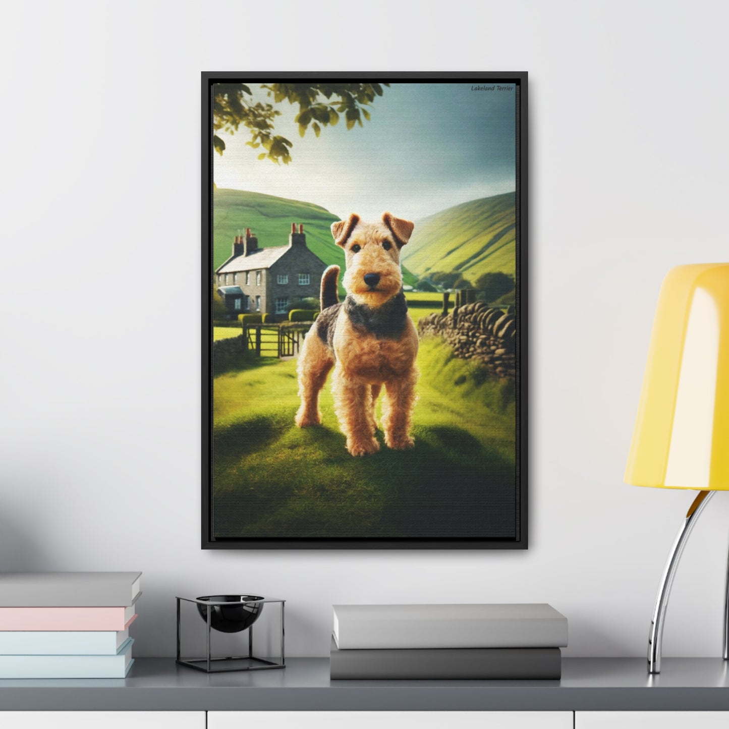 The Charming Lakeland Terrier: A Digital Delight by Arturo Digavi