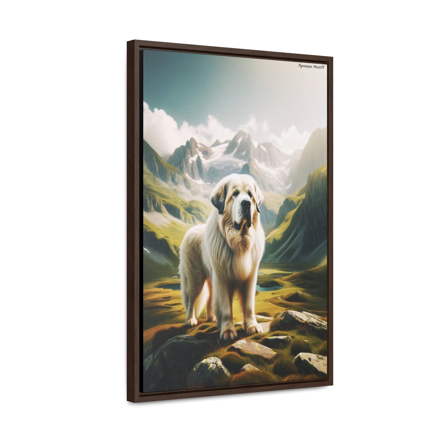 Majestic Pyrenean Mastiff: A Unique Canine Canvas