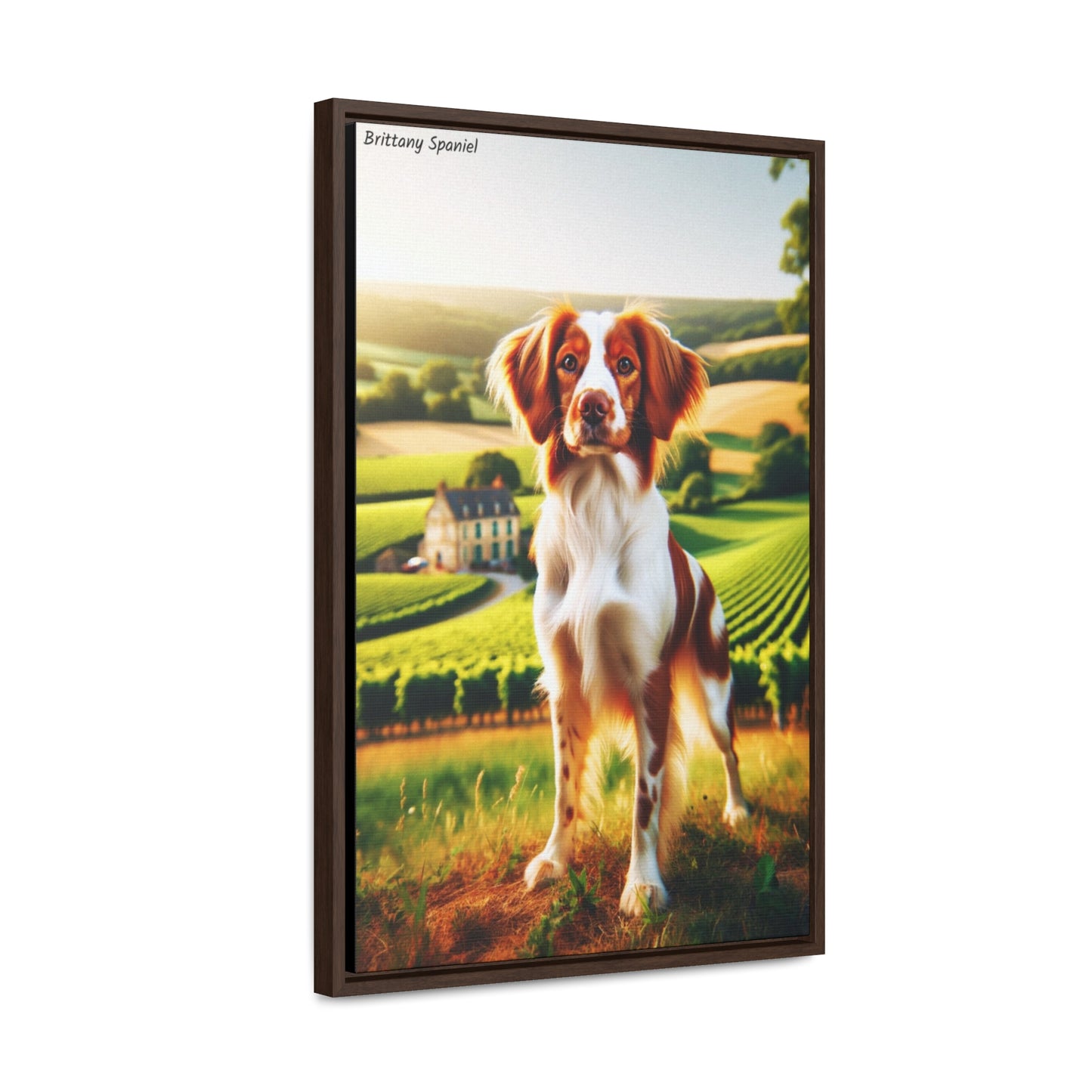 The Spirited Brittany Spaniel: A Captivating Canvas