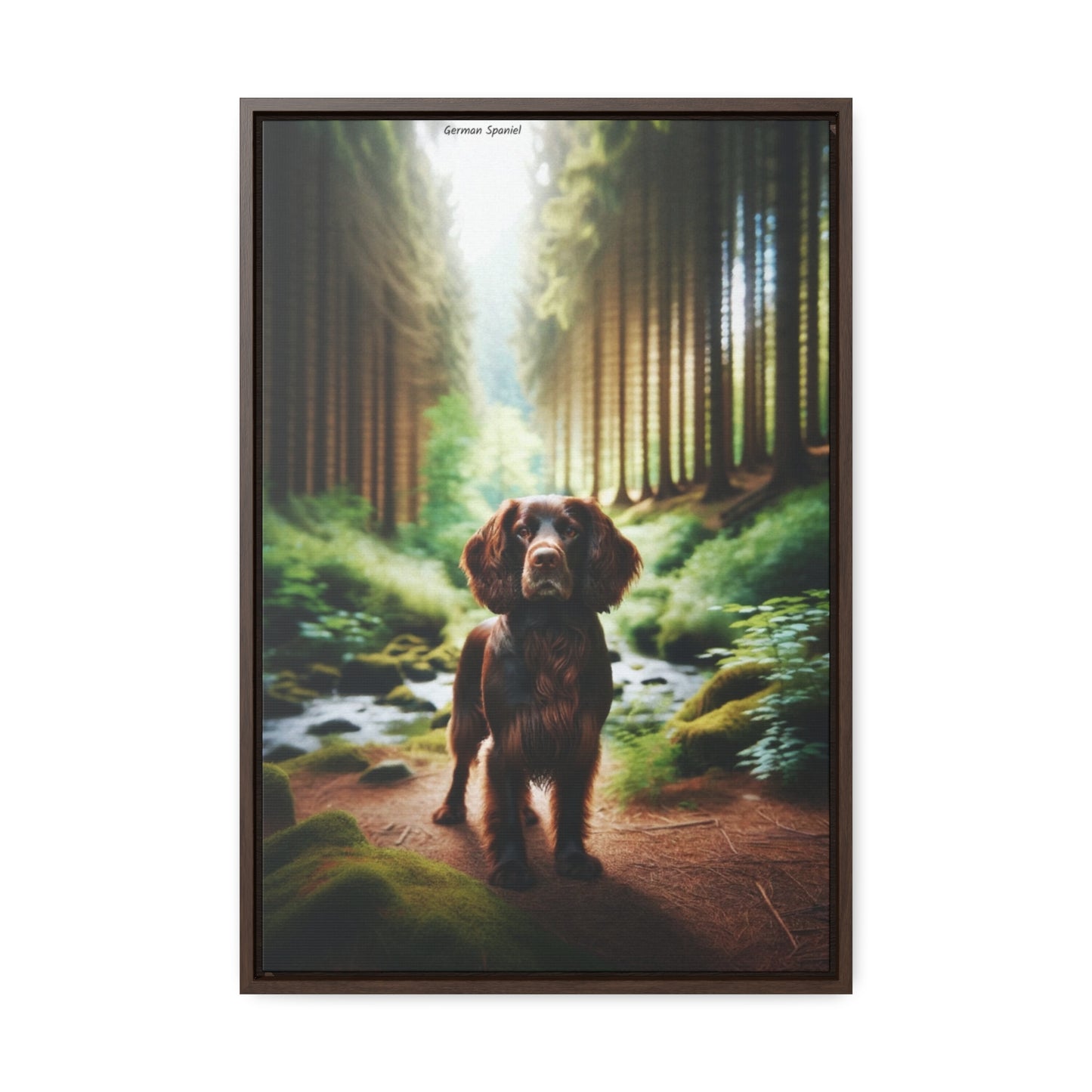 Charming German Spaniel - A Stunning Artwork by Arturo Digavi