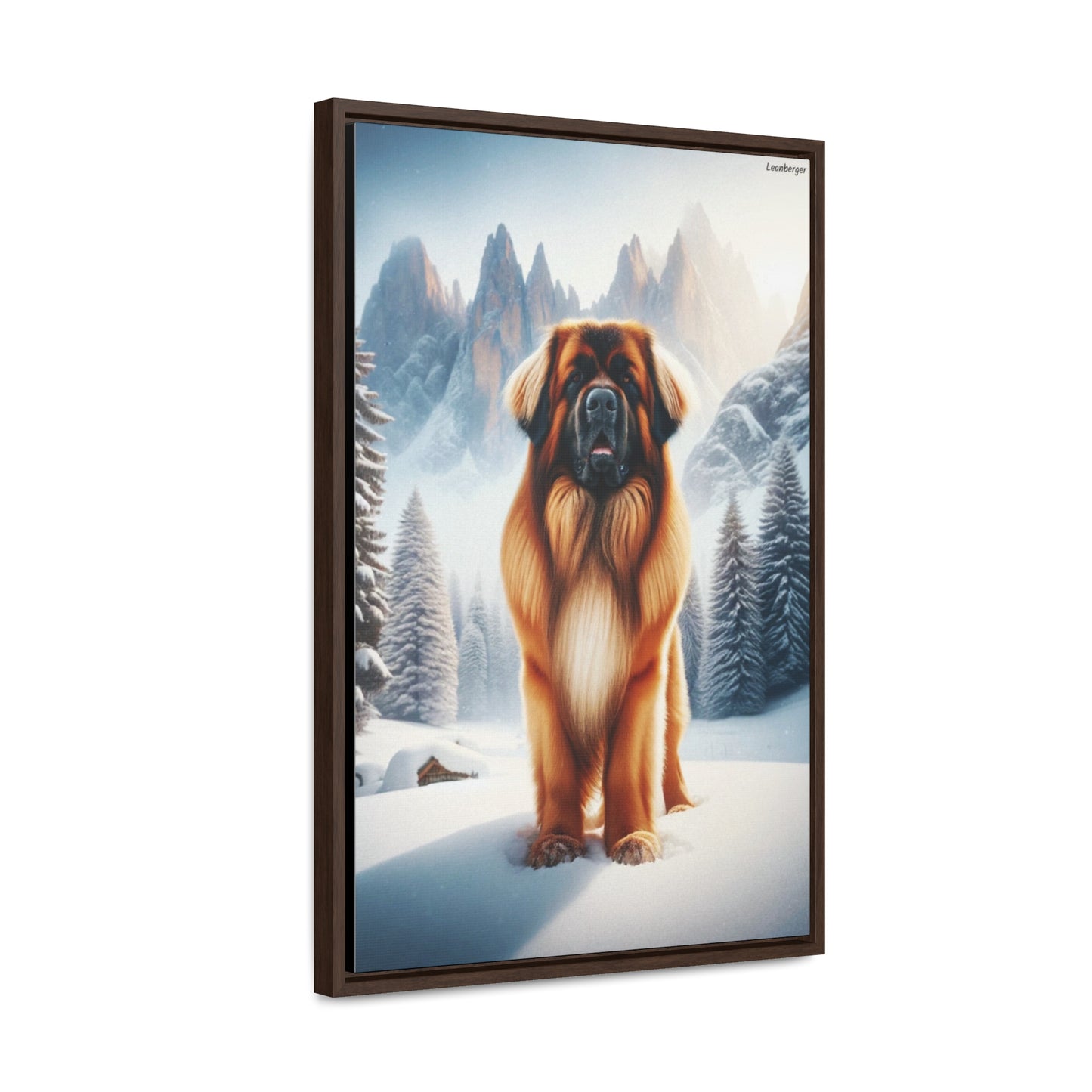 Regal Leonberger: A Digital Masterpiece by Arturo Digavi