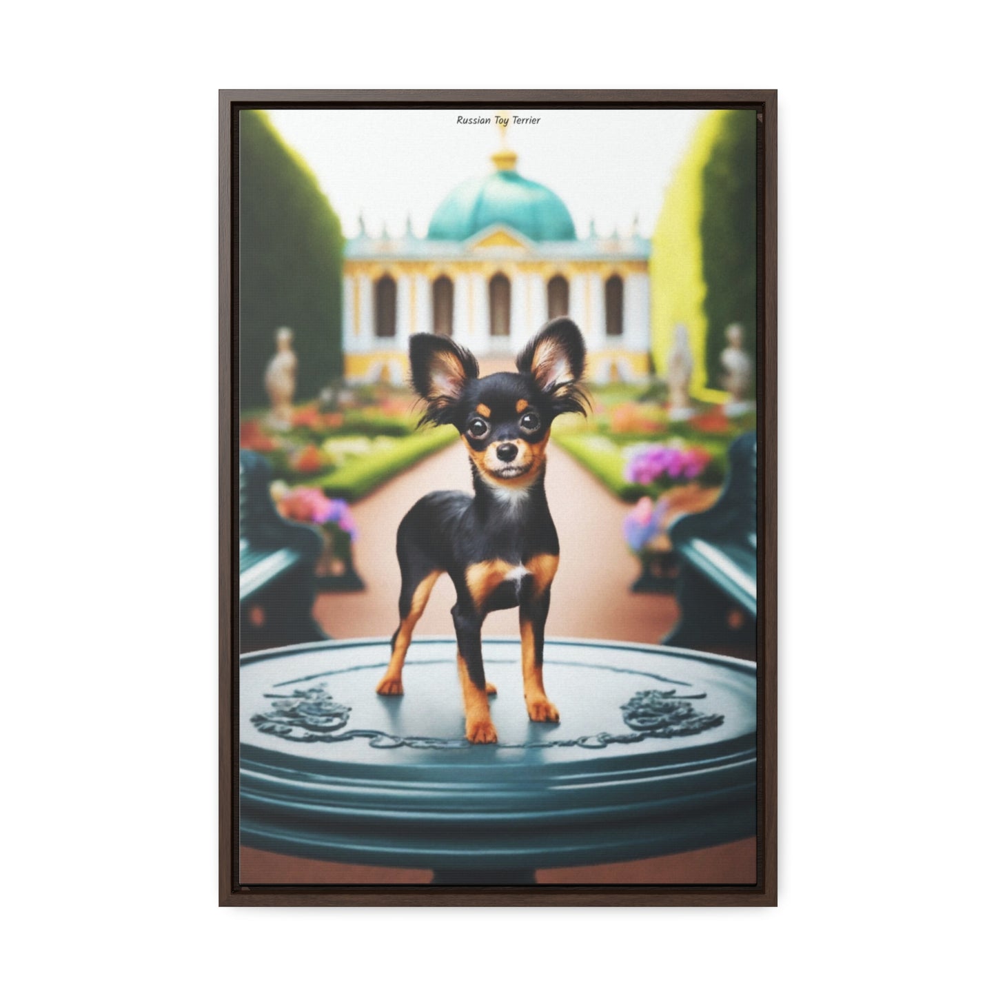 Russian Toy Terrier: Grace and Charm in Every Brushstroke