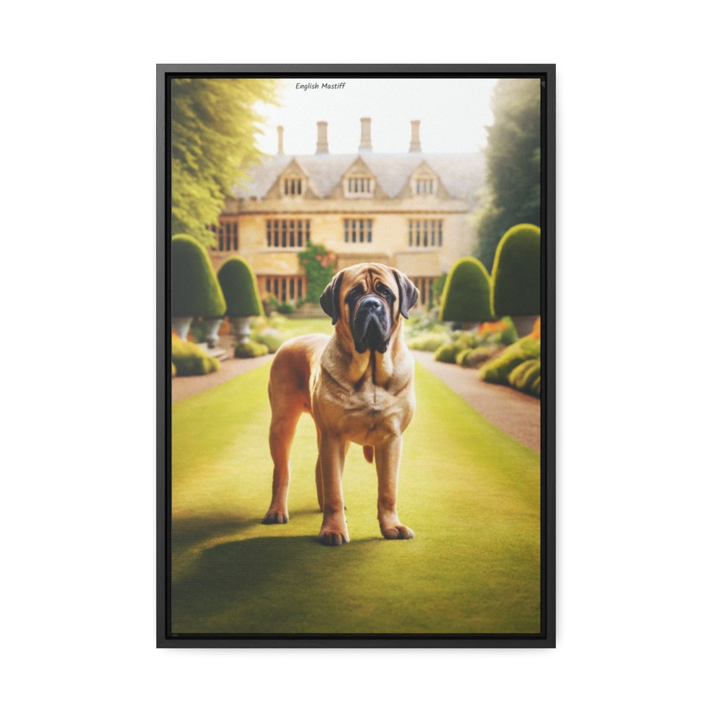 Majestic English Mastiff - Digital Masterpiece by Arturo Digavi