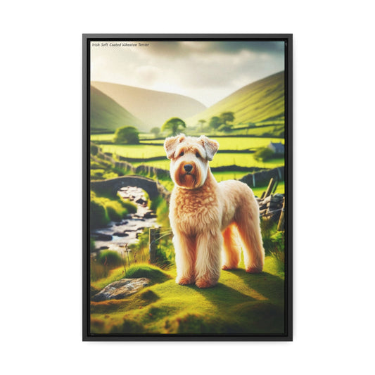 Whimsical Charm: Irish Soft Coated Wheaten Terrier by Arturo Digavi