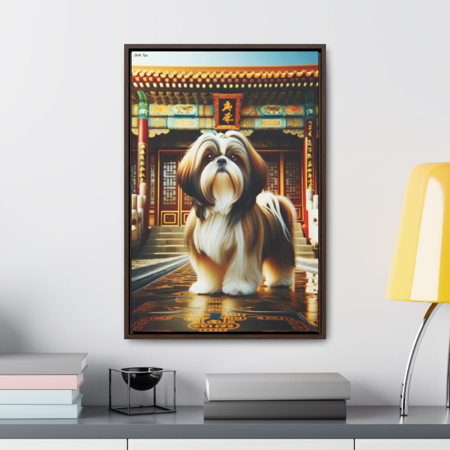 Delightful Shih Tzu: A Unique Digital Artwork by Arturo Digavi