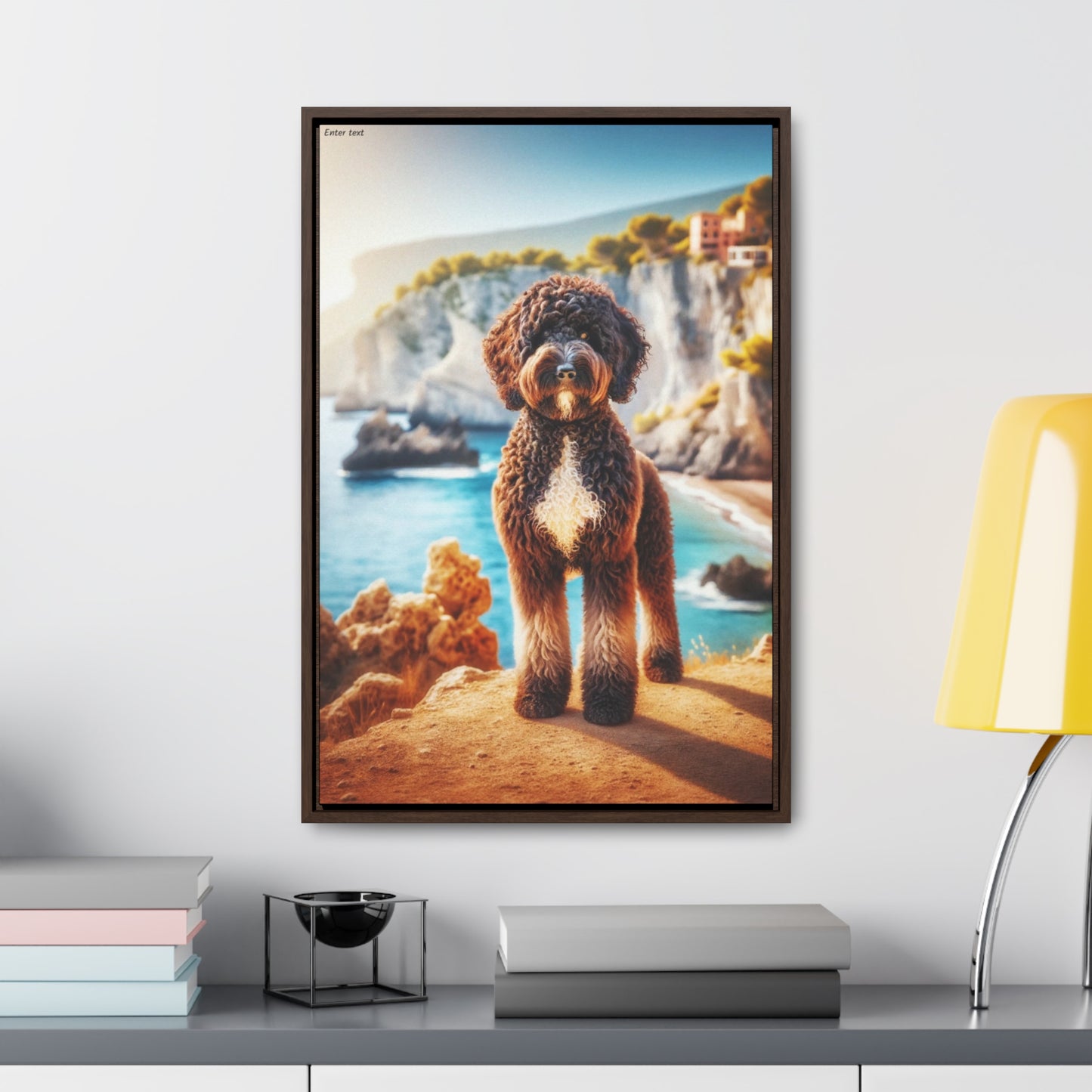 Spanish Water Dog: A Splash of Joy by Arturo Digavi