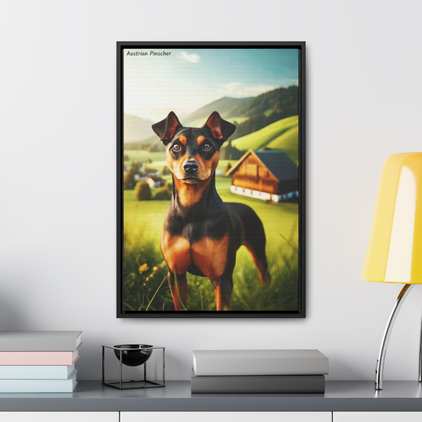 Vibrant Charm: The Austrian Pinscher