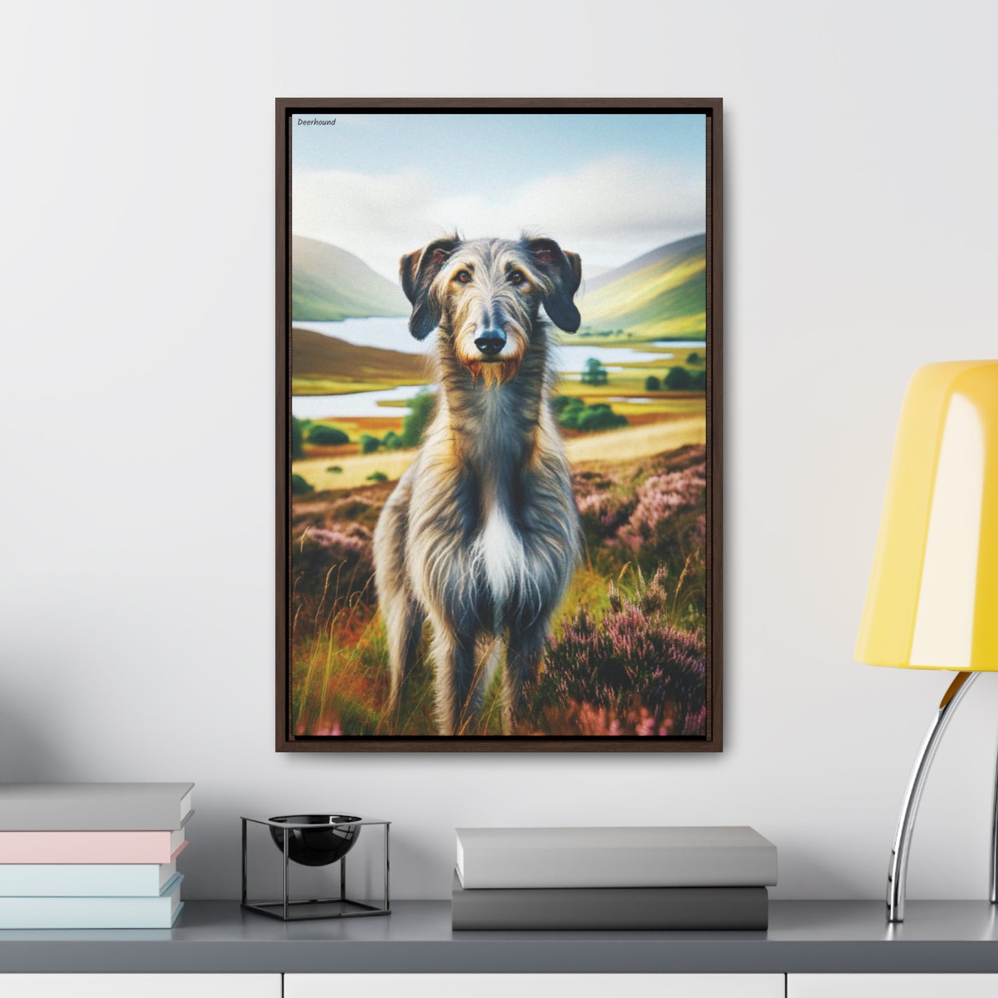 Noble Deerhound in Art