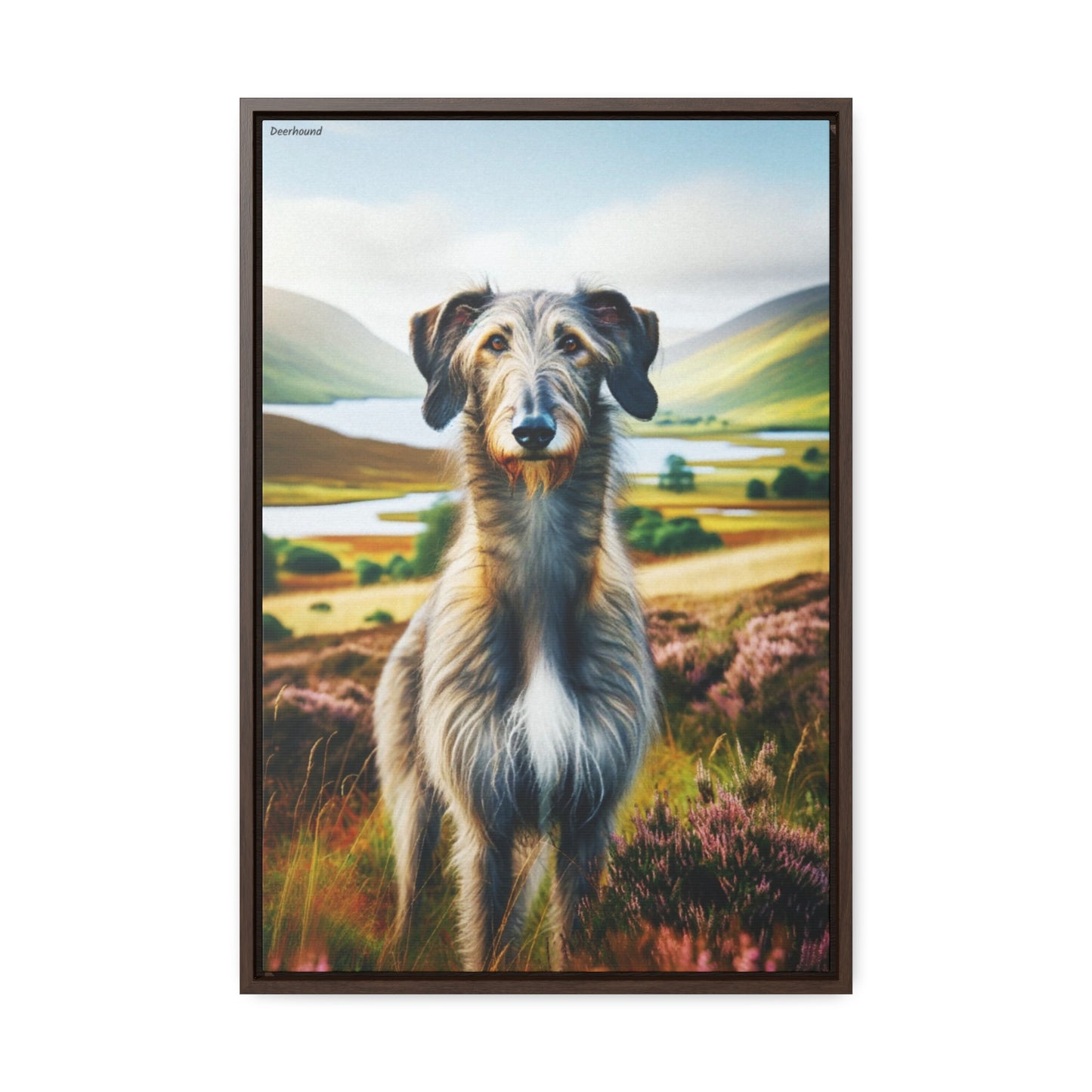 Noble Deerhound in Art