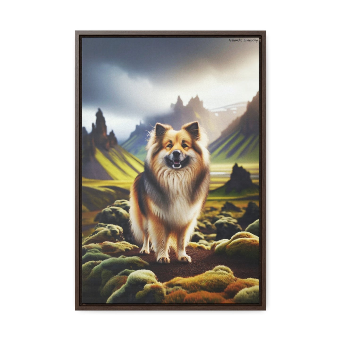 The Spirit of the Icelandic Sheepdog: A Masterpiece by Arturo Digavi