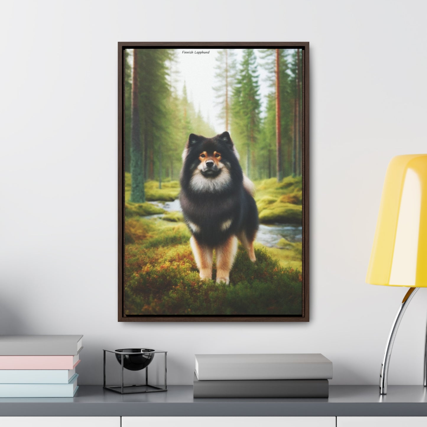 Majestic Finnish Lapphund - Digital Art by Arturo Digavi