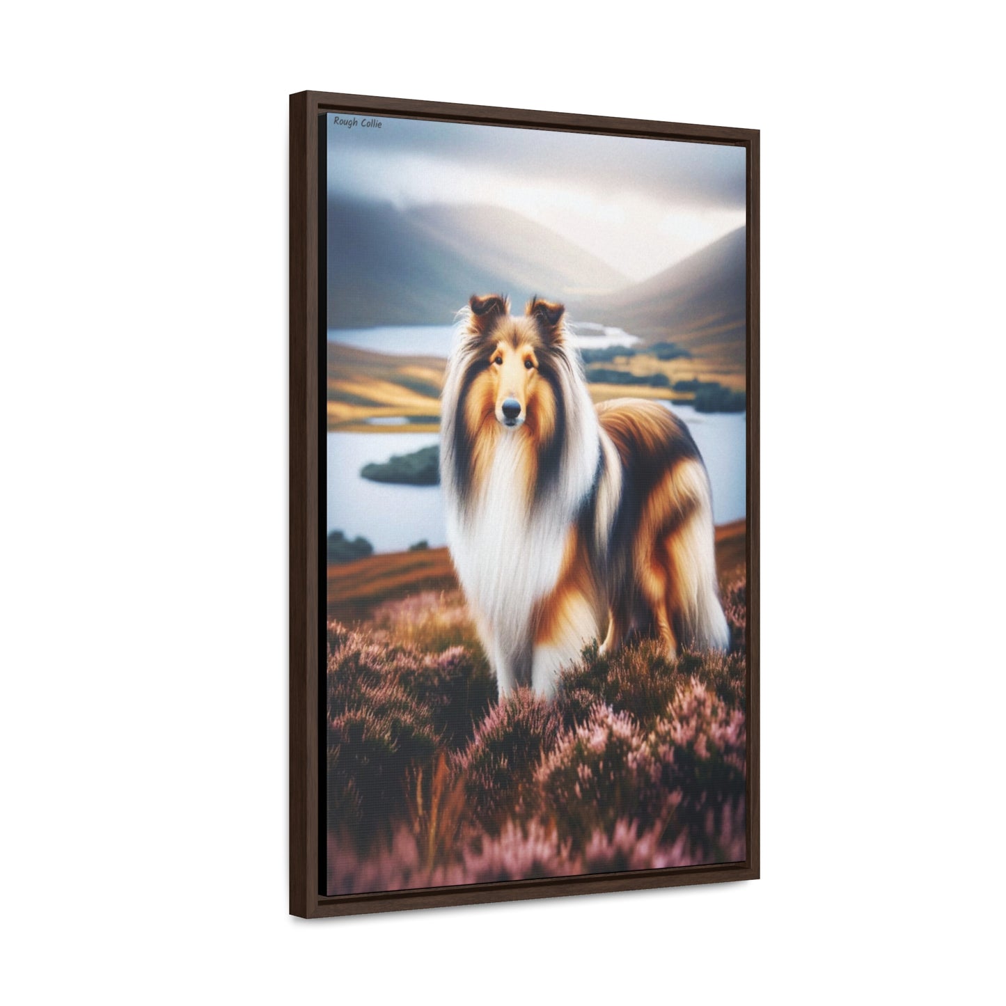 Rough Collie: Elegance and Intelligence in Art