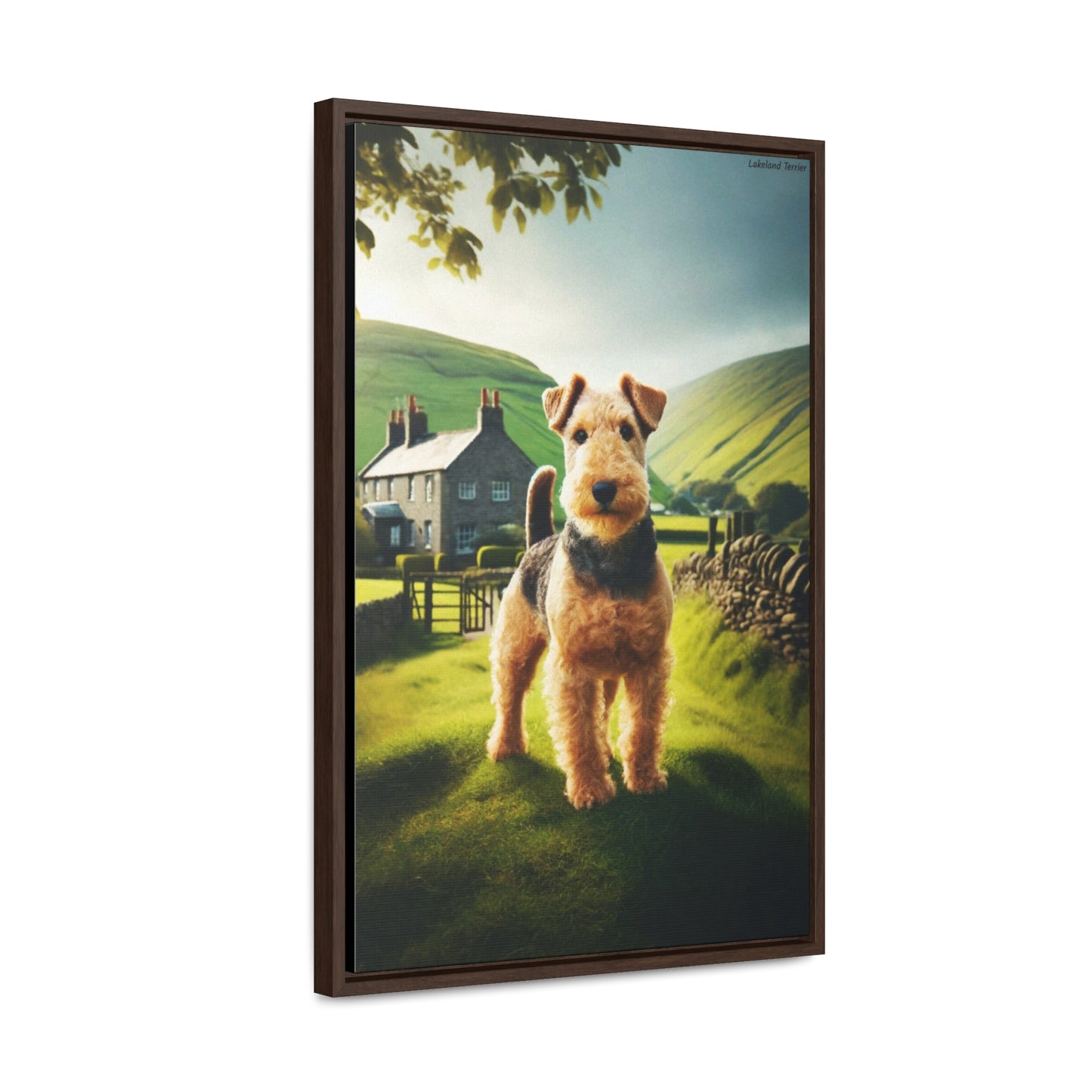 The Charming Lakeland Terrier: A Digital Delight by Arturo Digavi