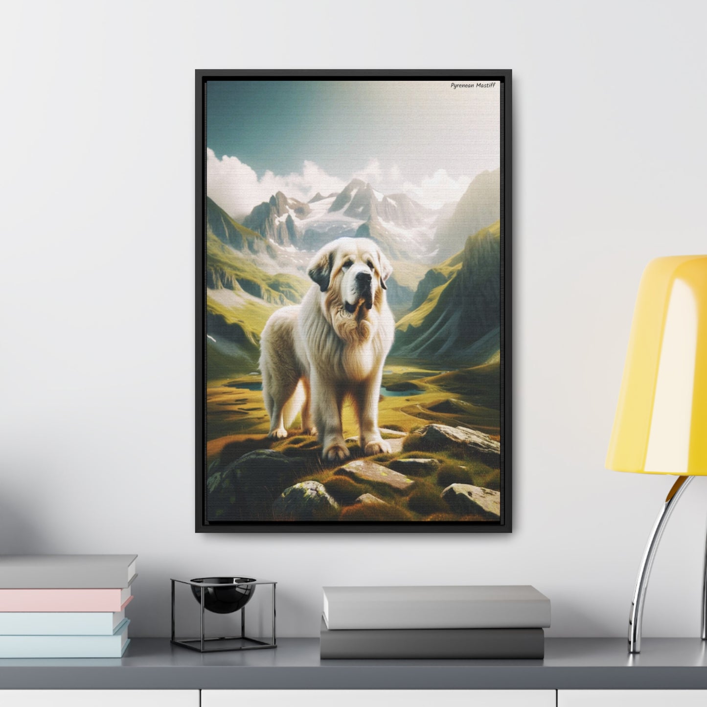 Majestic Pyrenean Mastiff: A Unique Canine Canvas