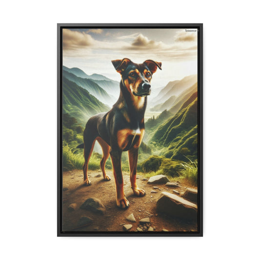 Timeless Elegance: Taiwanese Dog Artwork by Arturo Digavi