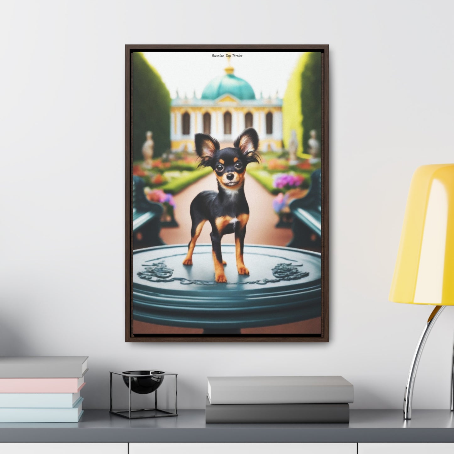 Russian Toy Terrier: Grace and Charm in Every Brushstroke