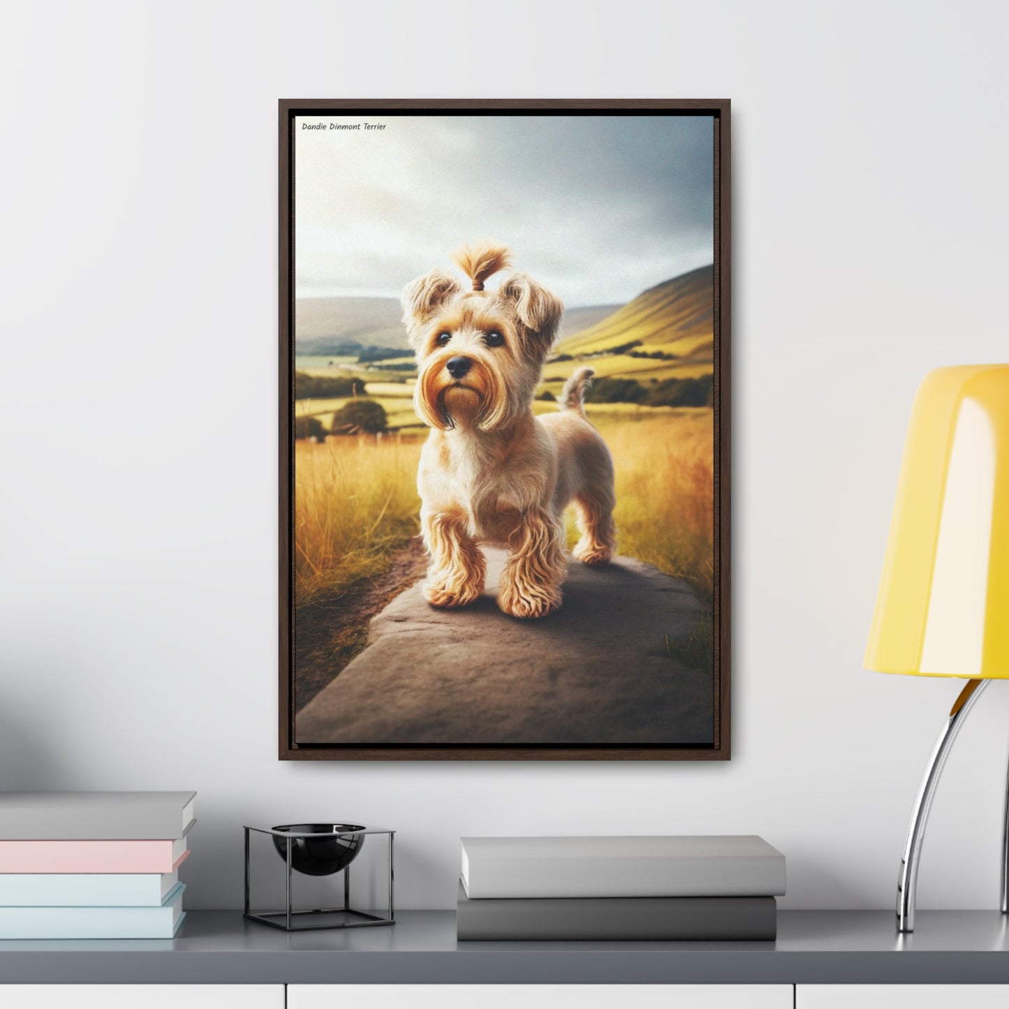 Charming Dandie Dinmont Terrier Portrait