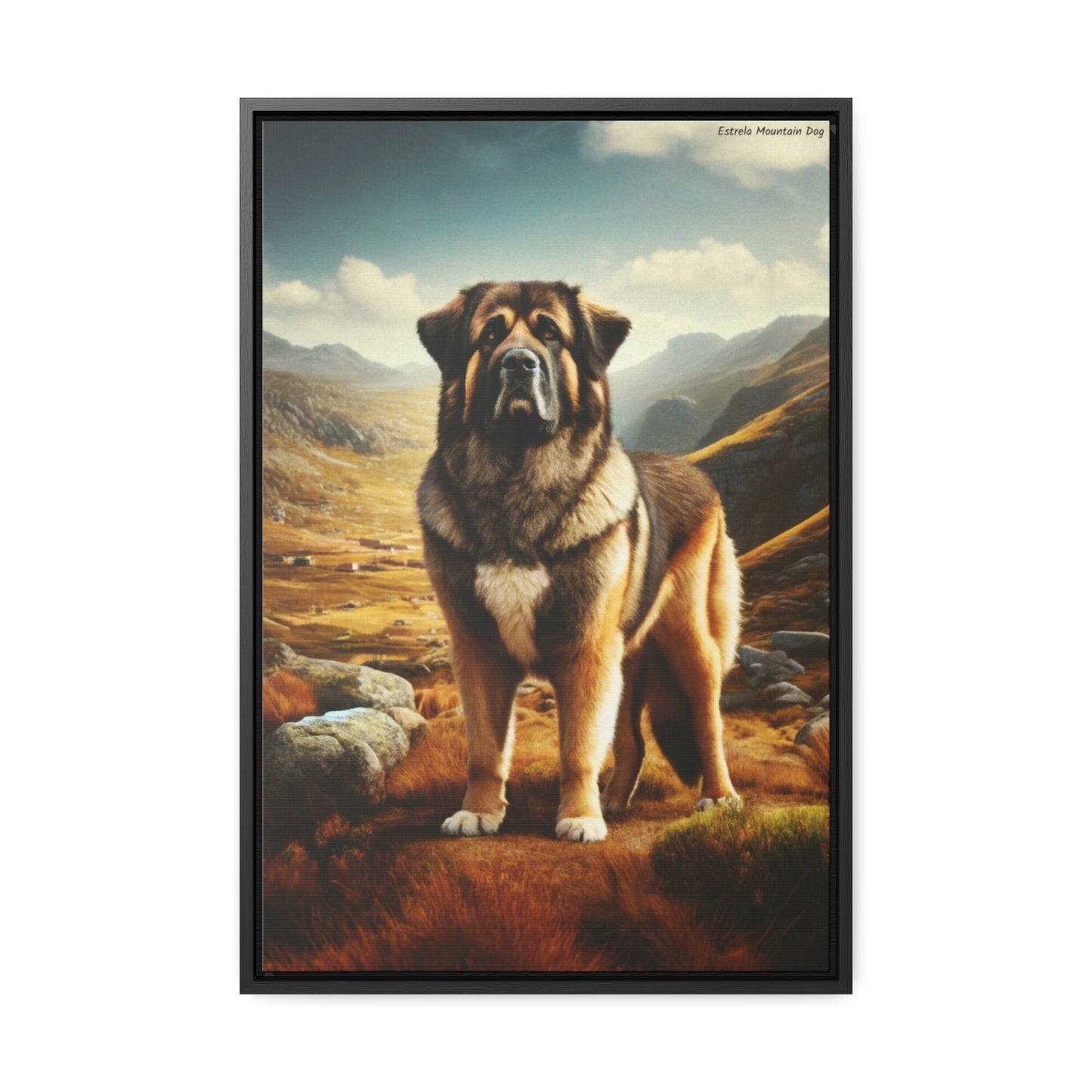 Estrela Mountain Dog - A Digital Artwork by Arturo Digavi