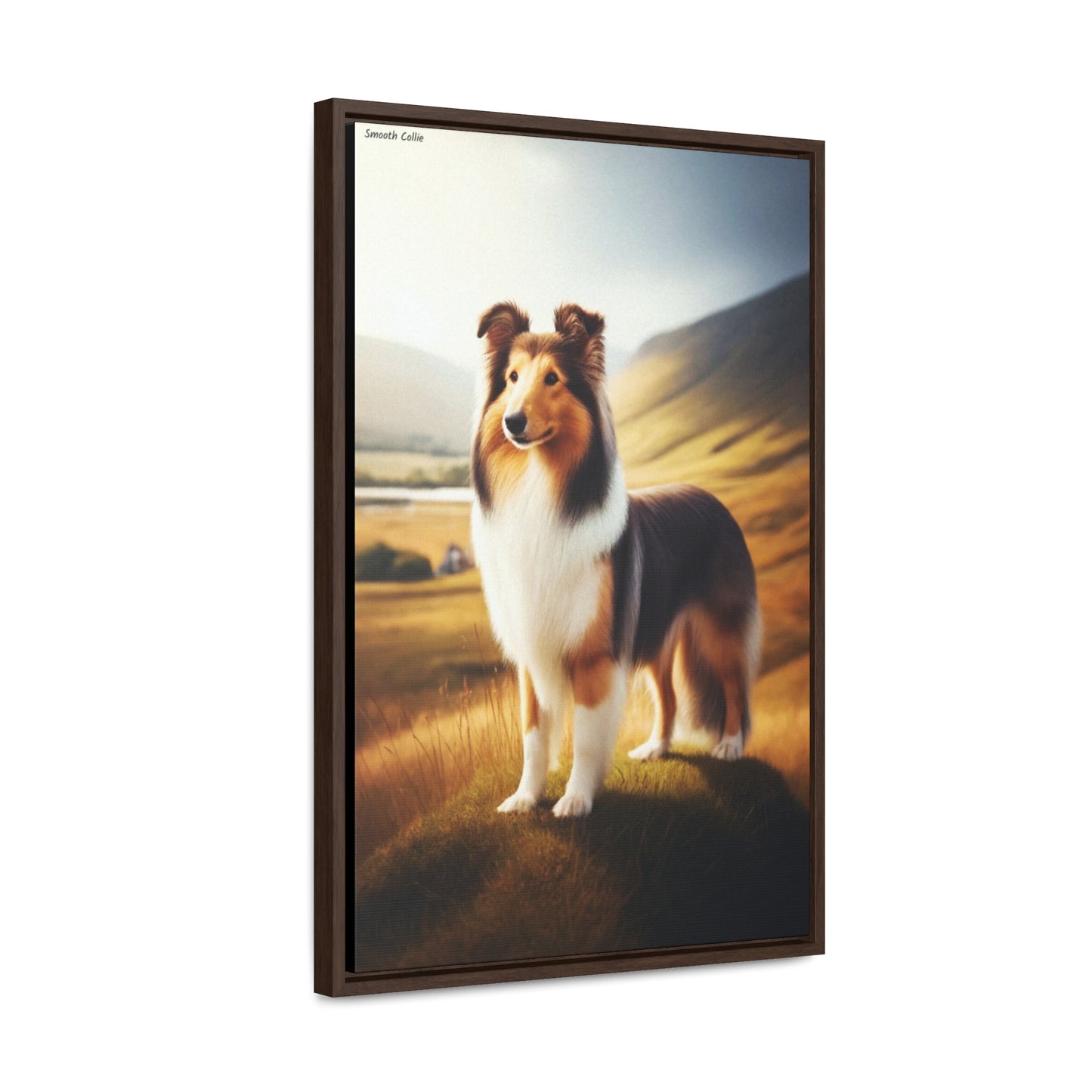 Smooth Collie: A Digital Masterpiece by Arturo Digavi