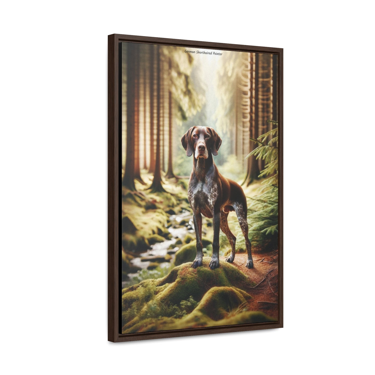 Dynamic German Shorthaired Pointer - An Artistic Masterpiece by Arturo Digavi