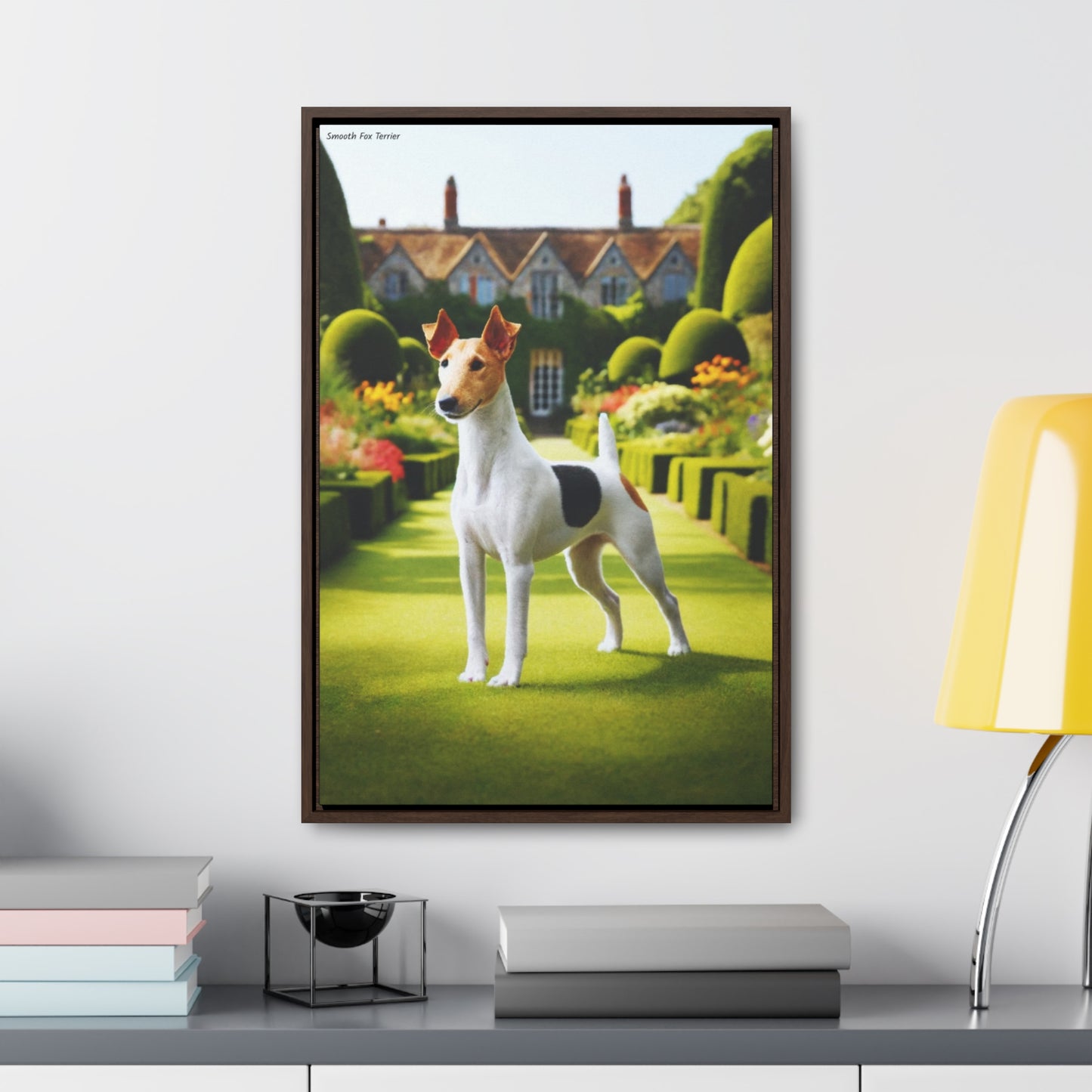 Smooth Fox Terrier: A Vibrant Portrait by Arturo Digavi