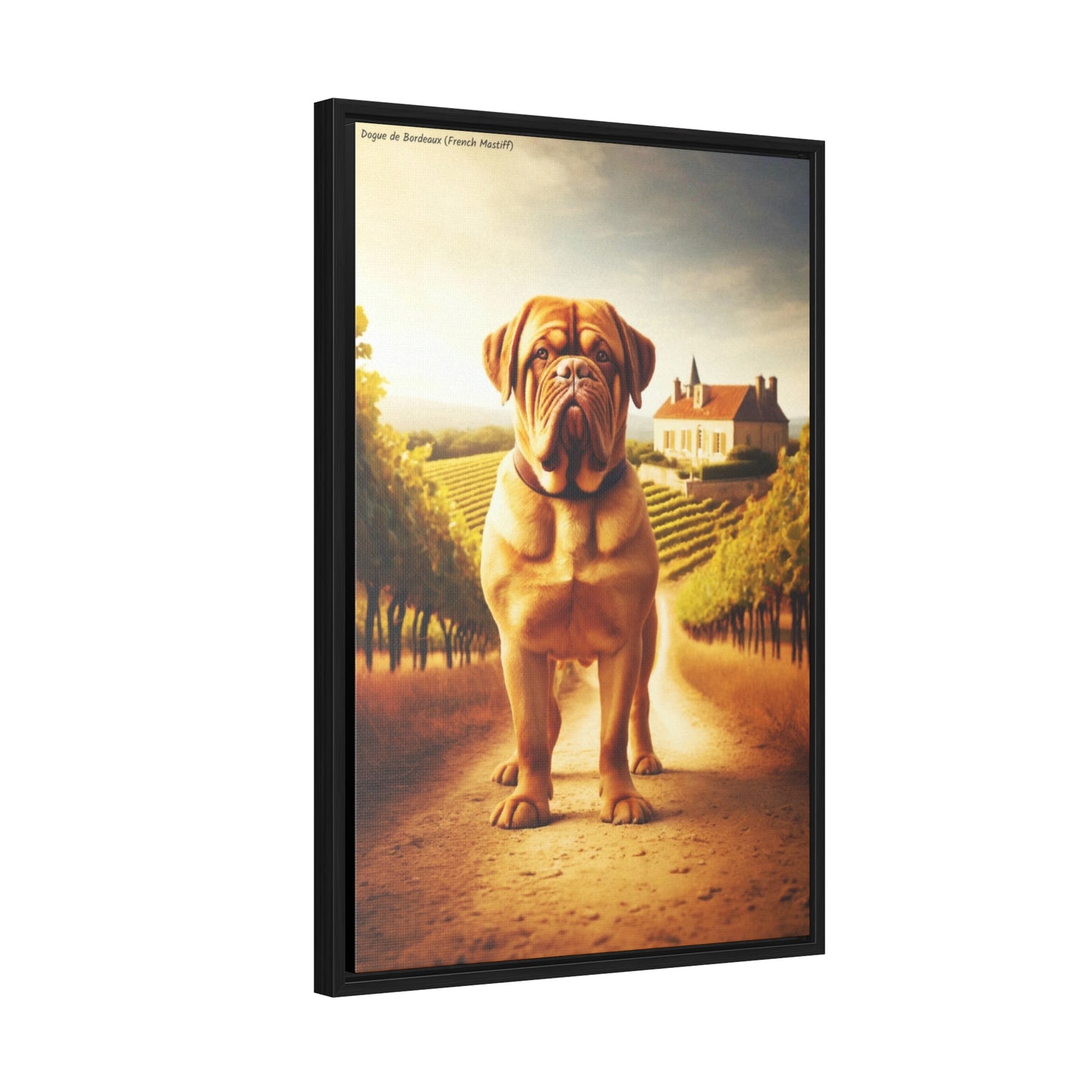 Majestic Dogue de Bordeaux in Digital Art