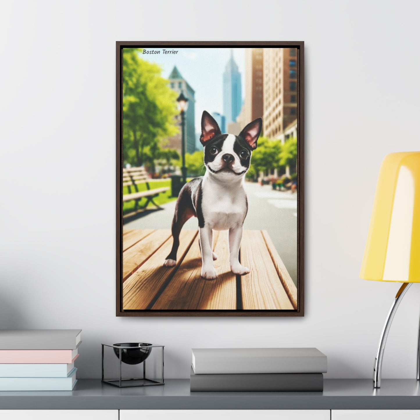 Boston Terrier Brilliance: A Touch of Charm for Your Home