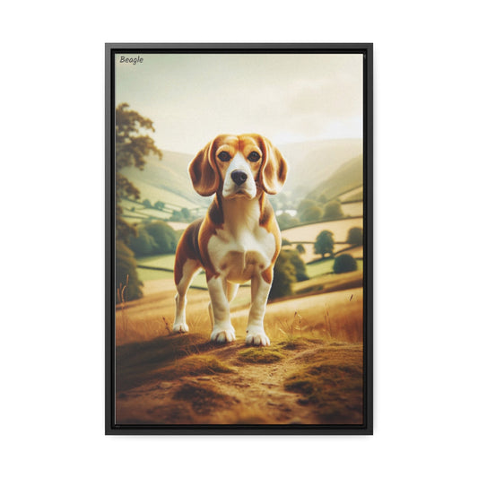 Beagle Bliss: A Charming Canine Portrait