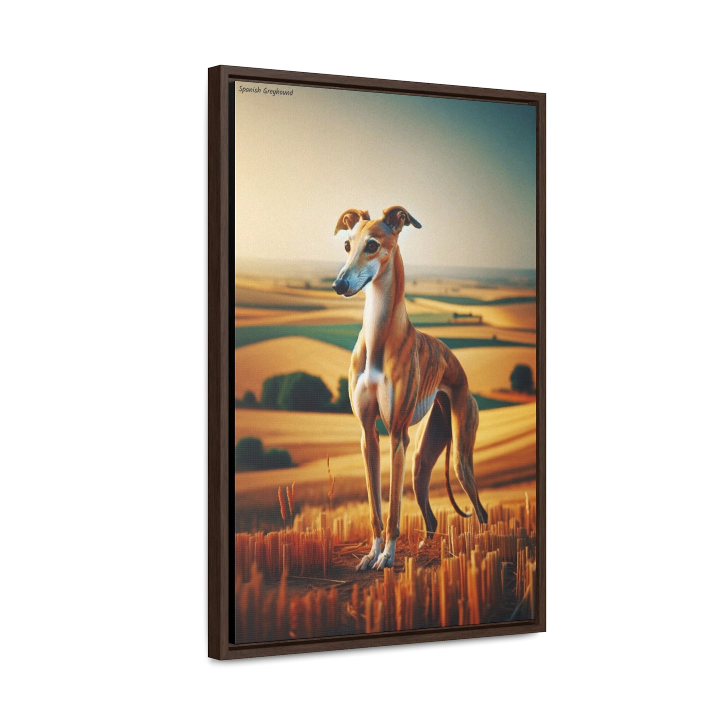 Spanish Greyhound: Grace in Motion by Arturo Digavi