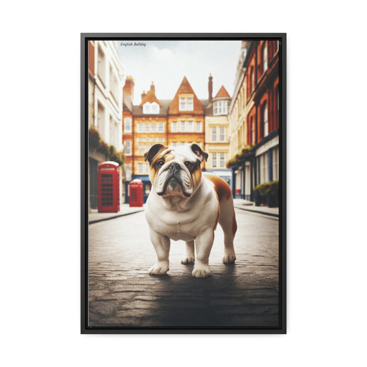 Bold English Bulldog - Digital Masterpiece by Arturo Digavi