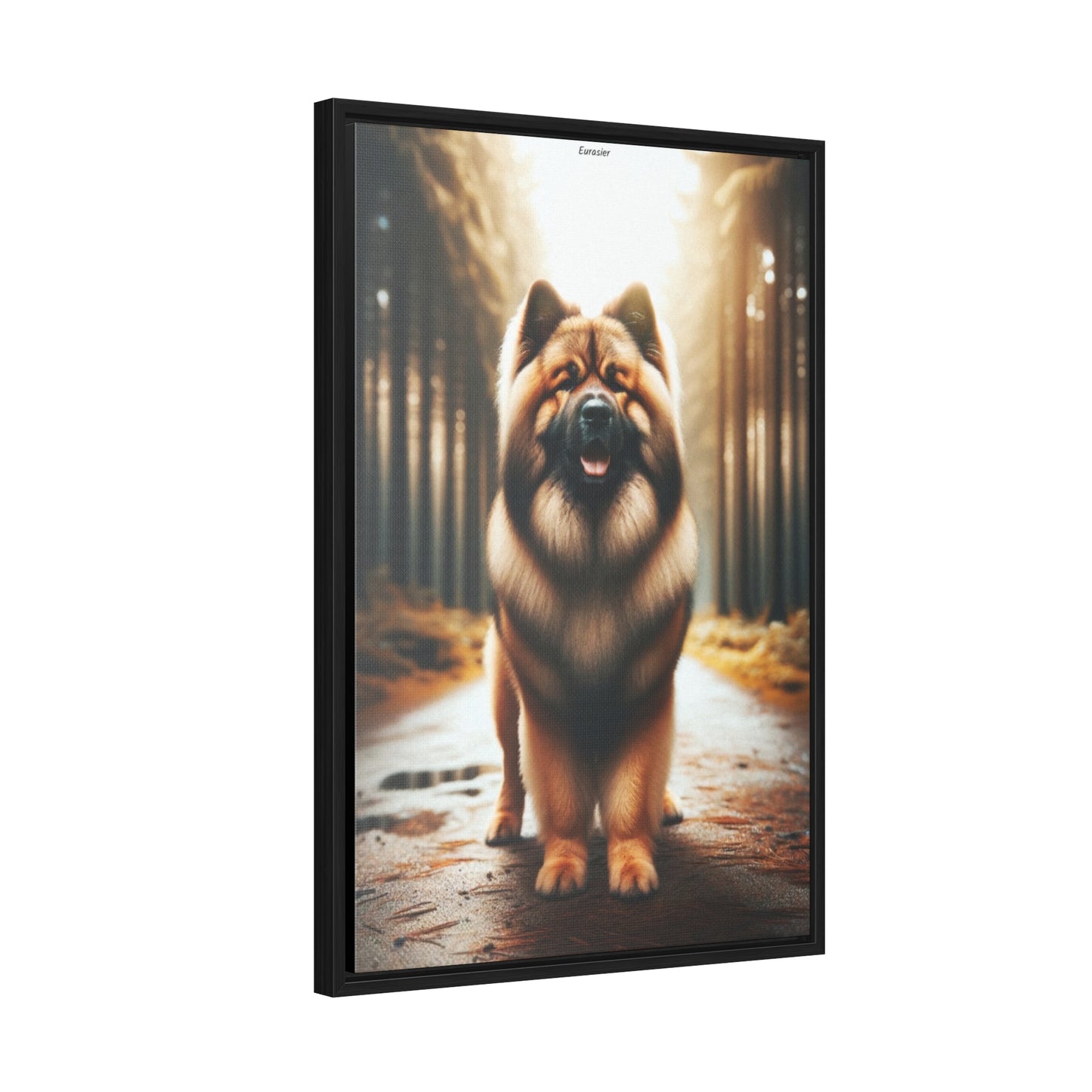 Eurasier Elegance - A Digital Masterpiece by Arturo Digavi