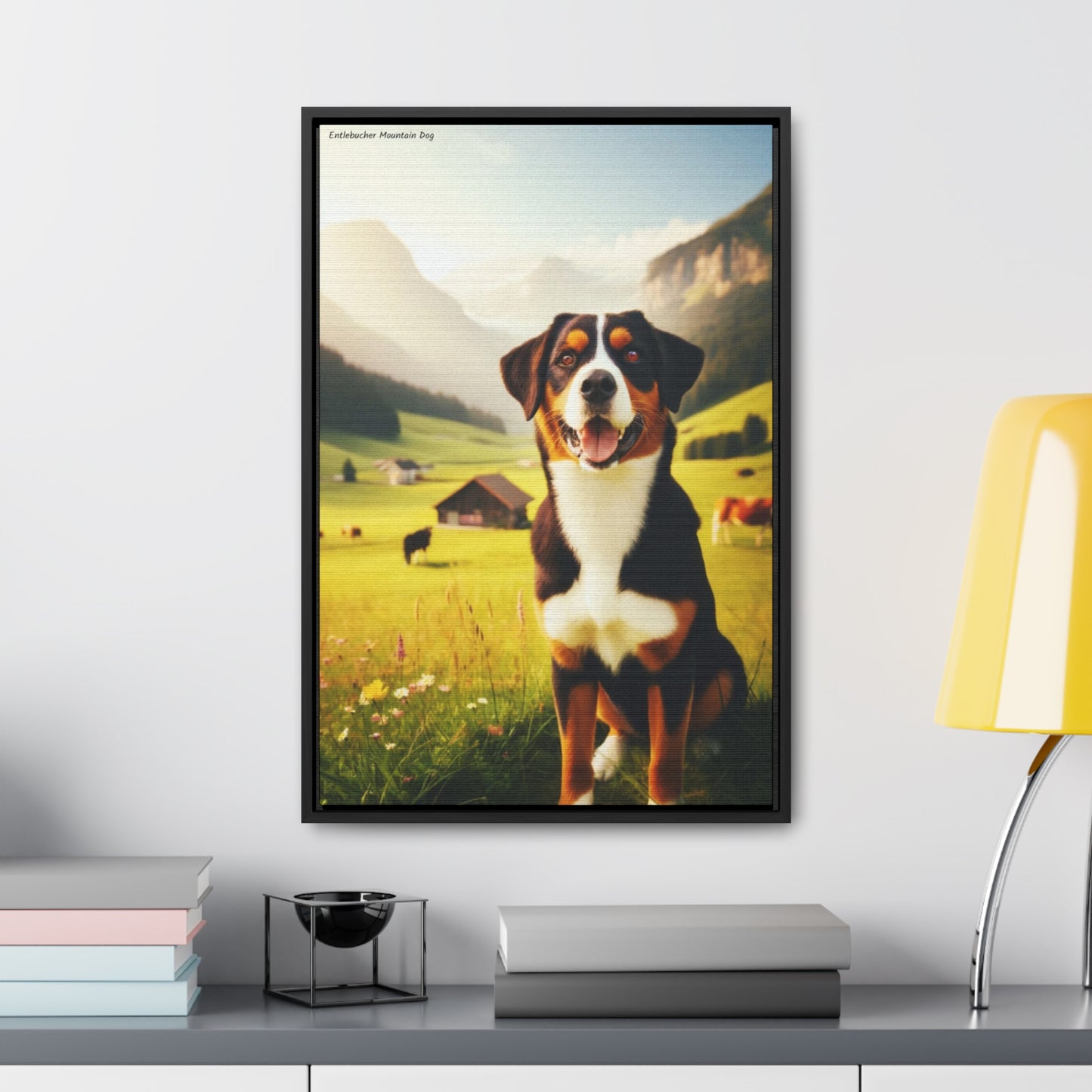 Entlebucher Mountain Dog - Digital Art by Arturo Digavi