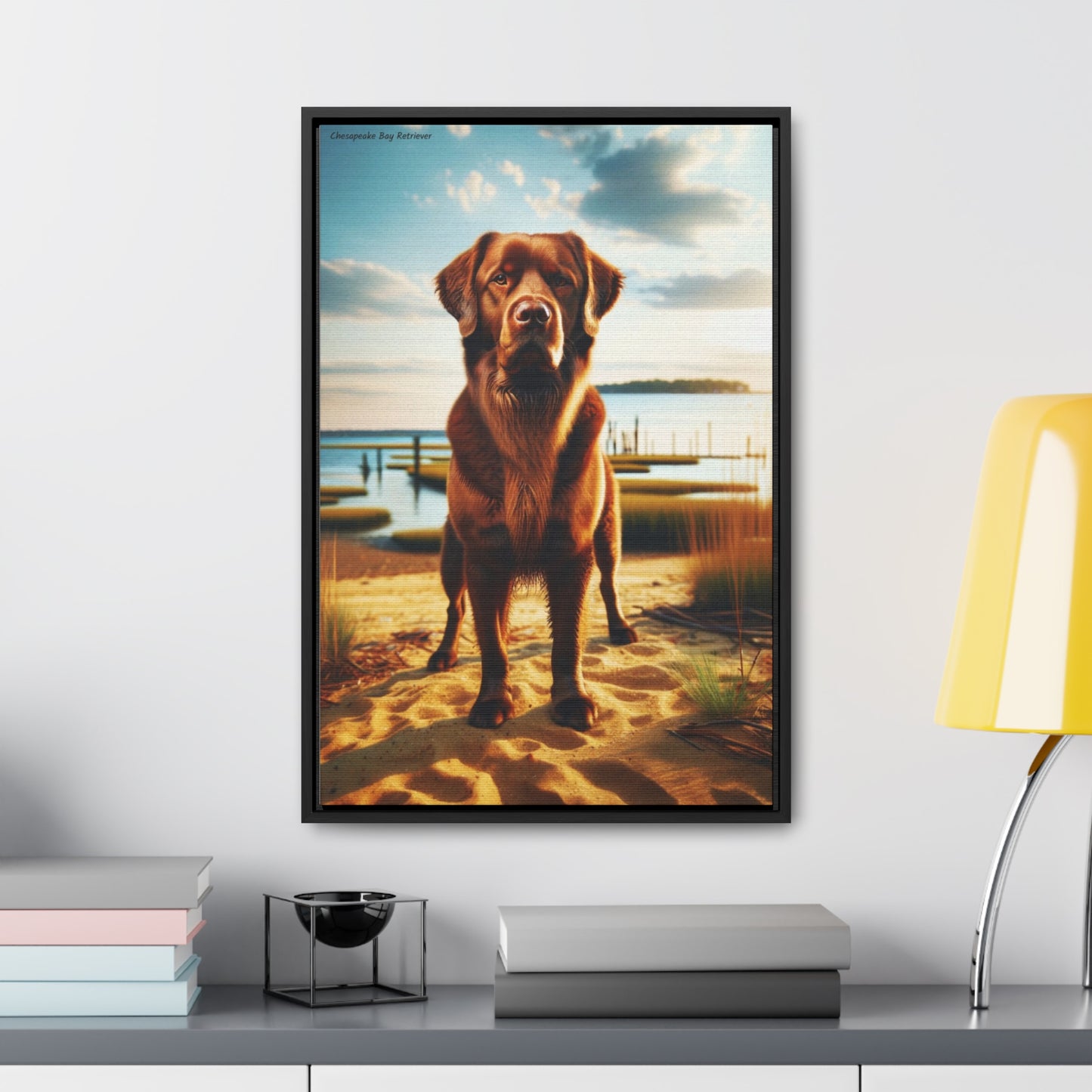 Majestic Chesapeake Bay Retriever