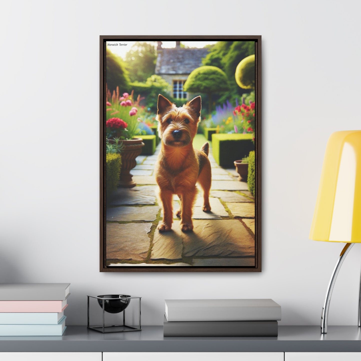 Charming Norwich Terrier: A Digital Delight by Arturo Digavi