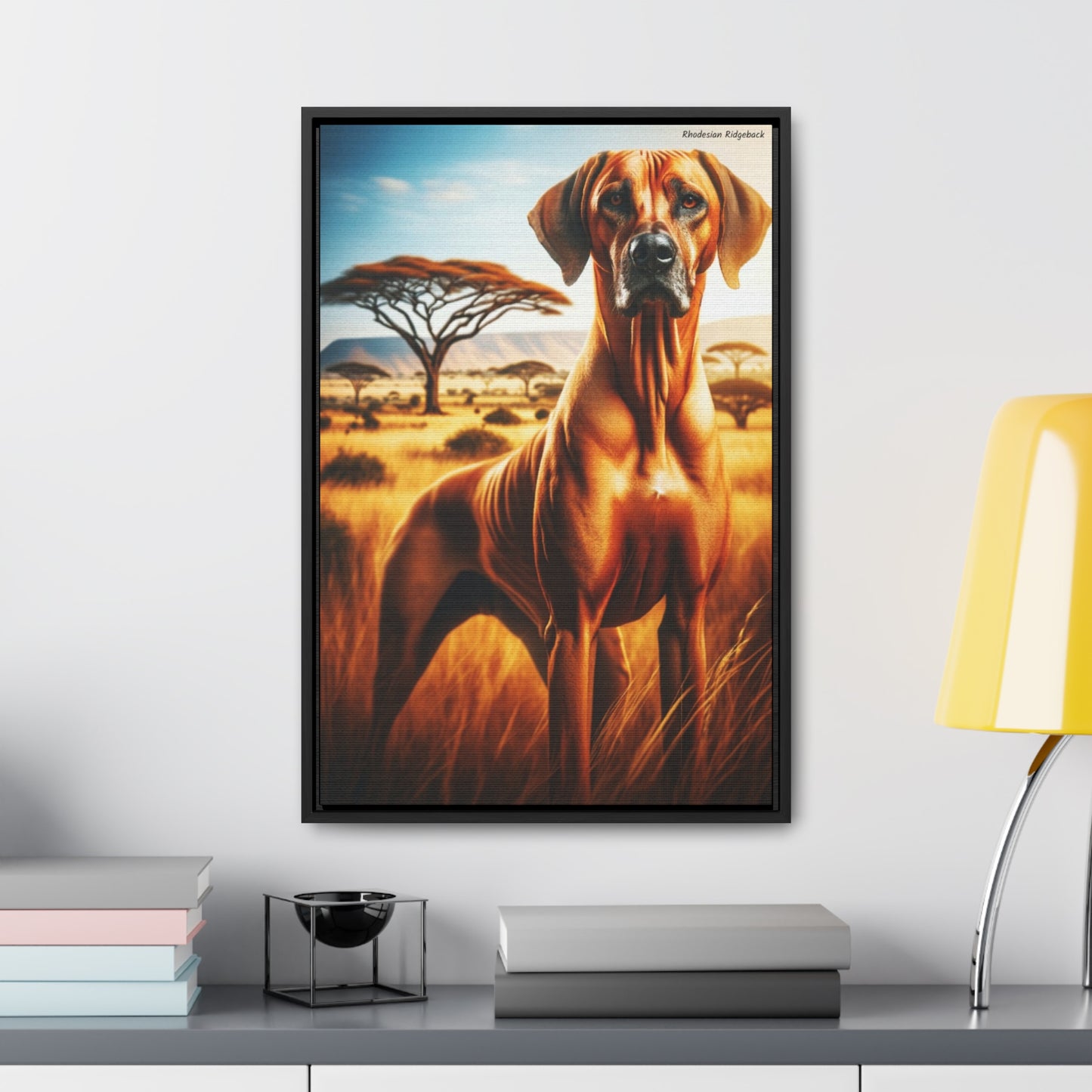 Majestic Rhodesian Ridgeback: A Stunning Digital Masterpiece