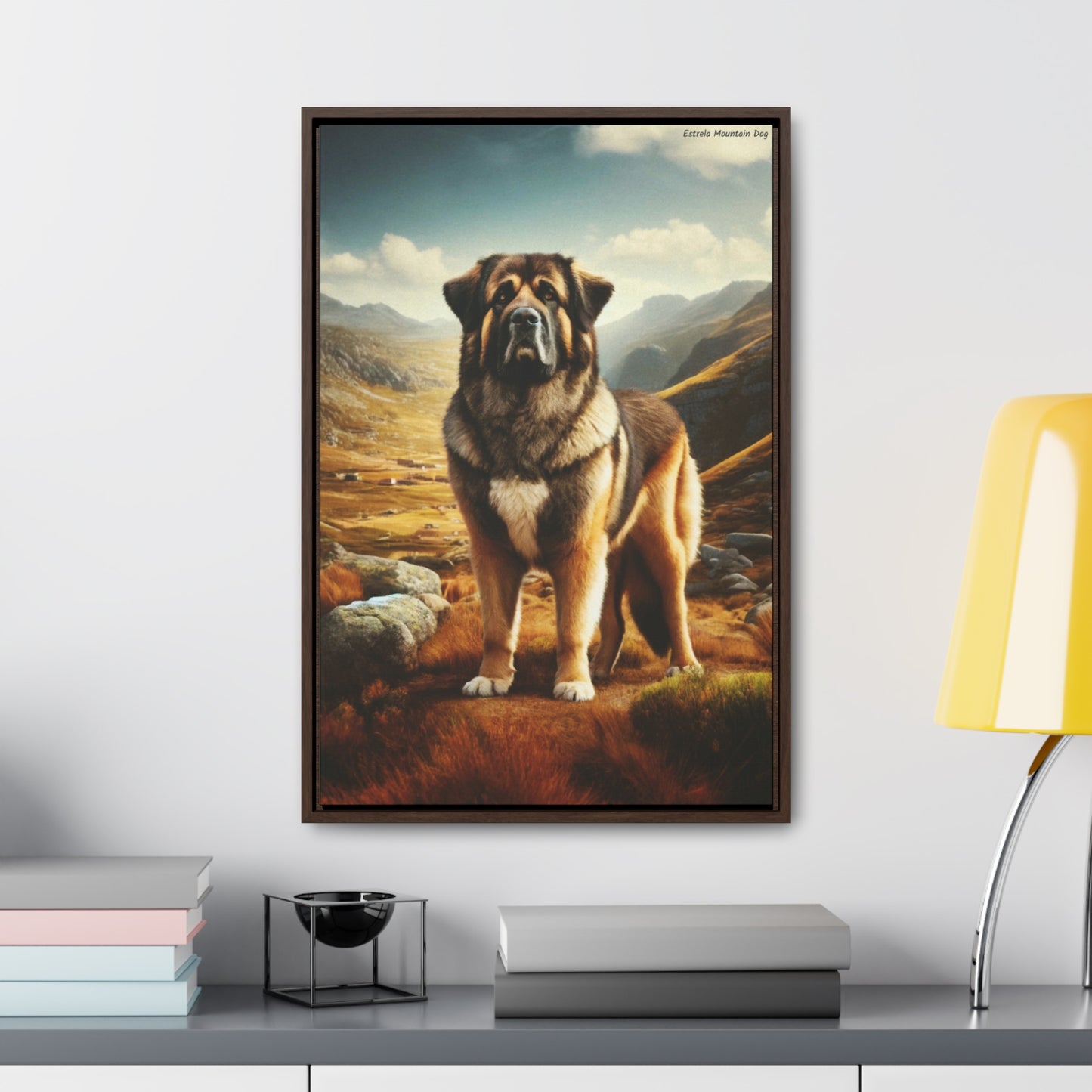 Estrela Mountain Dog - A Digital Artwork by Arturo Digavi