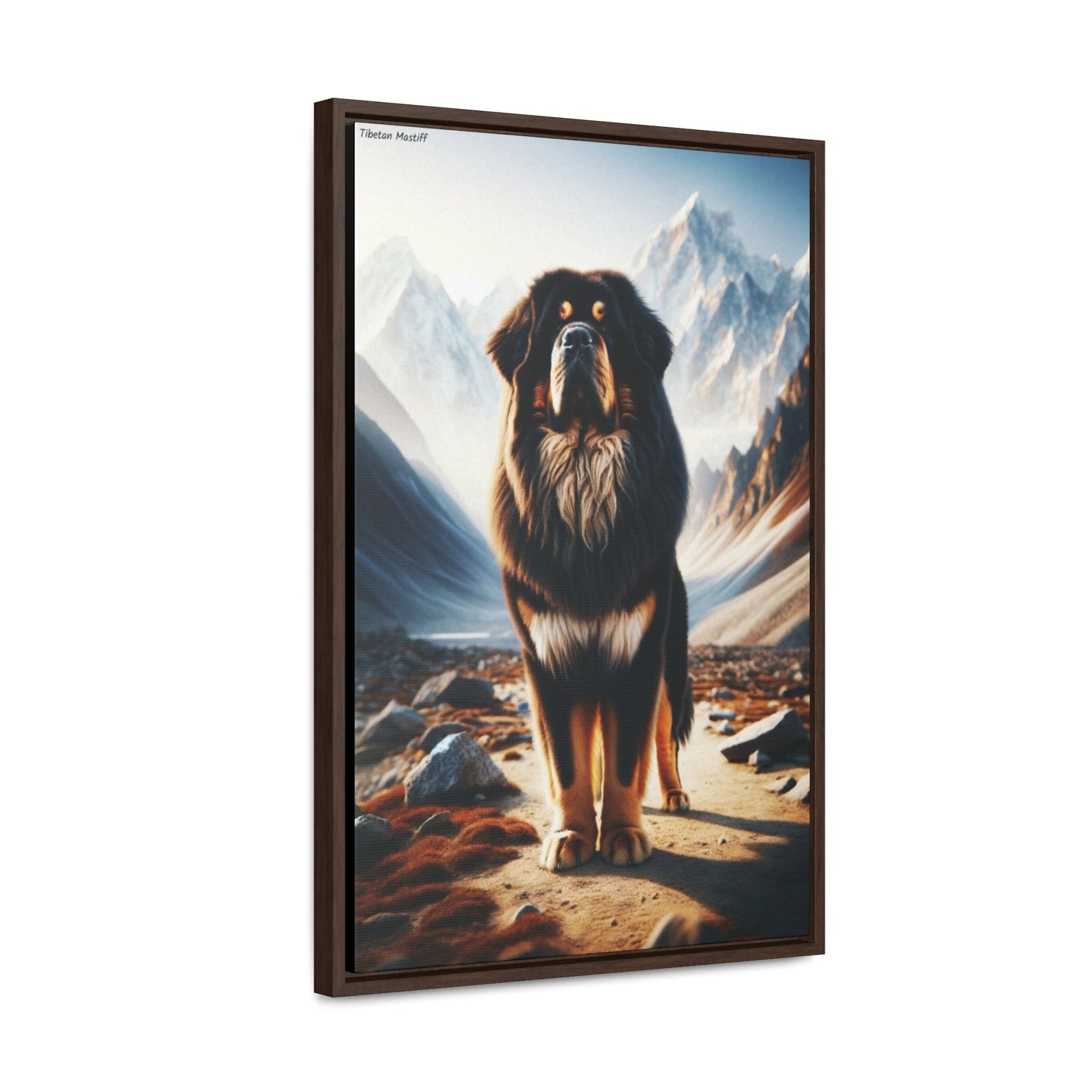 Majestic Tibetan Mastiff: A Stunning Canvas by Arturo Digavi