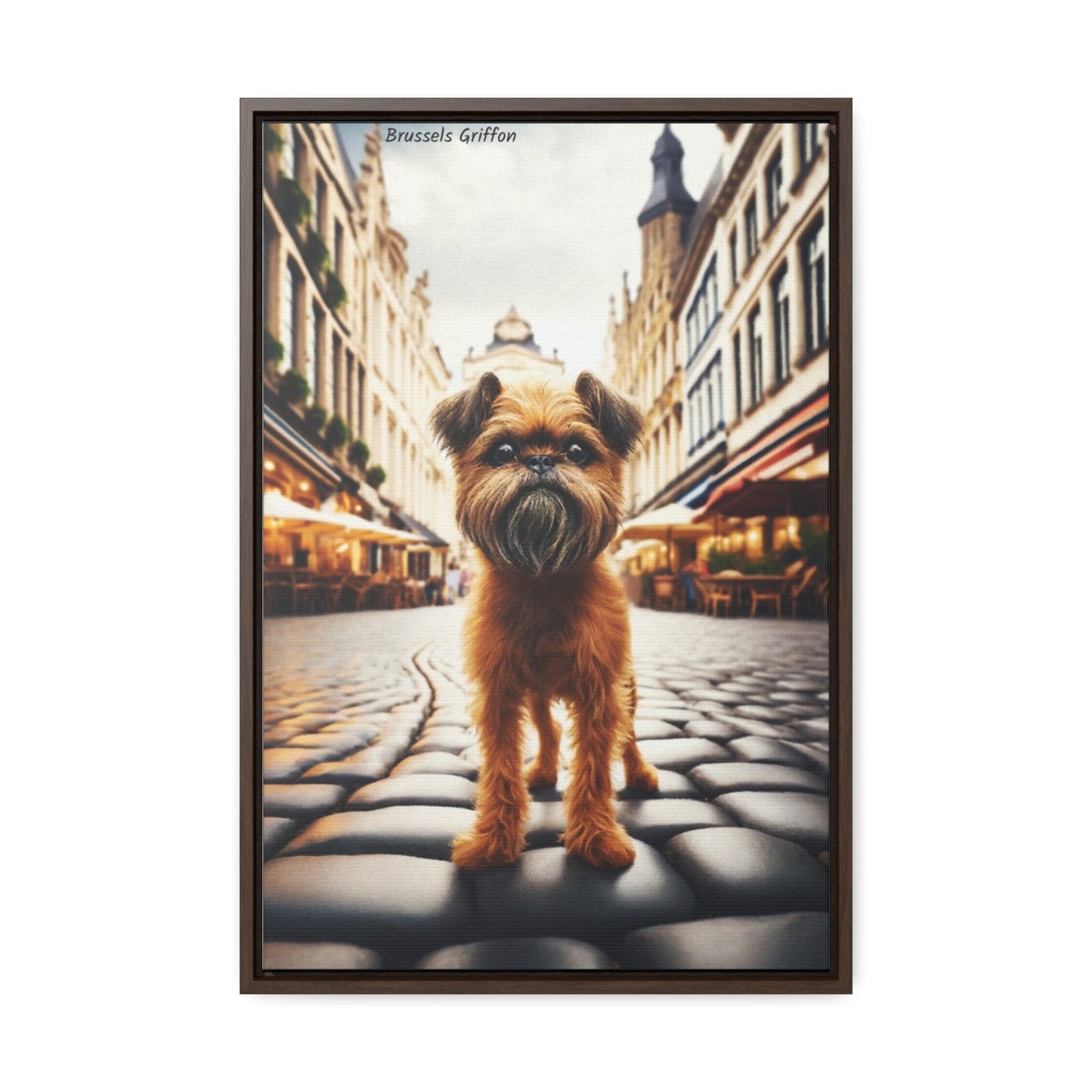 Charming Brussels Griffon: A Digital Masterpiece