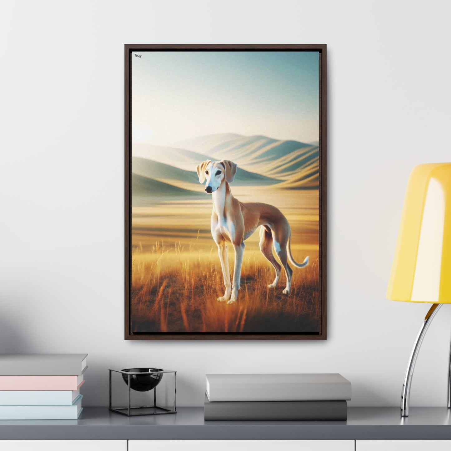 Captivating Charm: Tazy Dog Artwork by Arturo Digavi