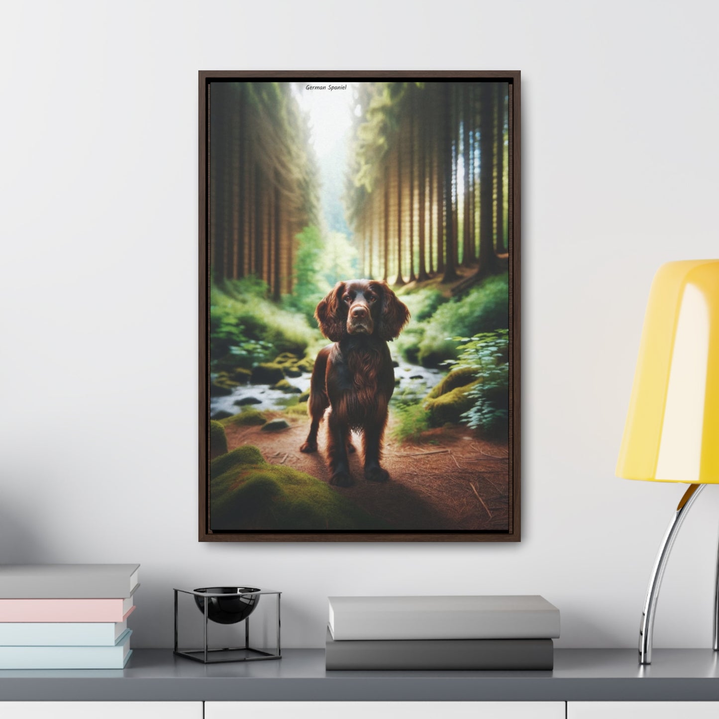 Charming German Spaniel - A Stunning Artwork by Arturo Digavi